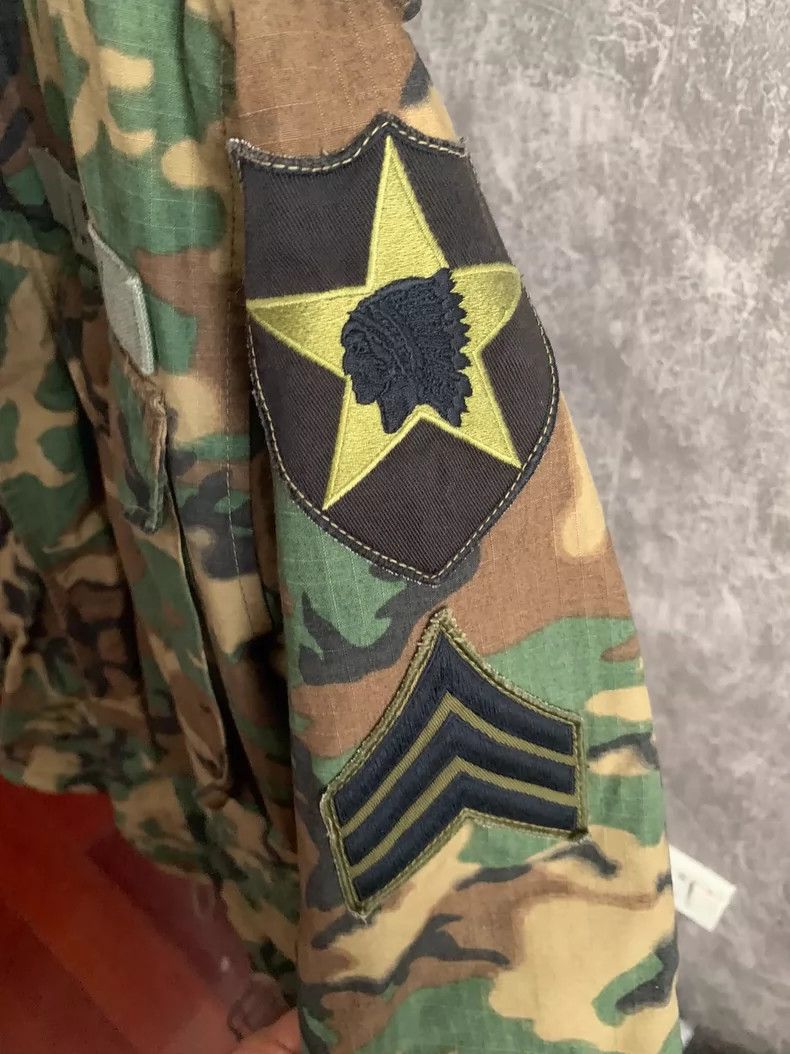TOYS McCOY TOYS McCoy m65 jacket John Lennon camouflage, embroidered Size US M / EU 48-50 / 2 - 5 Thumbnail