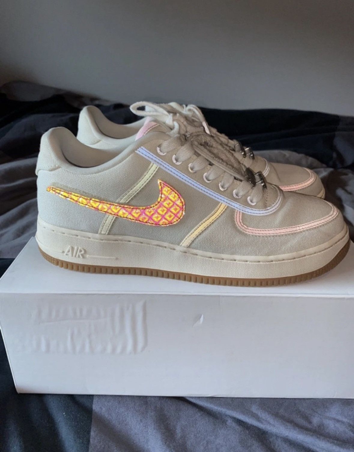 Nike × Travis Scott Travis scott x nike air force 1 sail 2018 Size US 10 / EU 43 - 5 Thumbnail