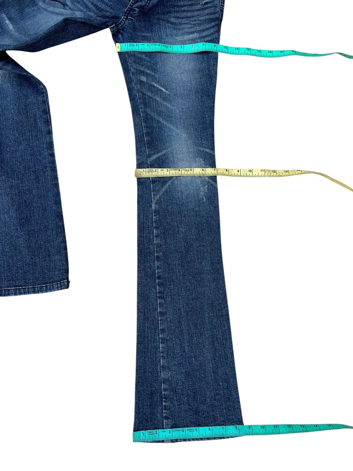5351 POUR LES HOMMES 5351 Pour Les Hommes Distressed Denim Flare Jeans Size US 29 - 5 Thumbnail
