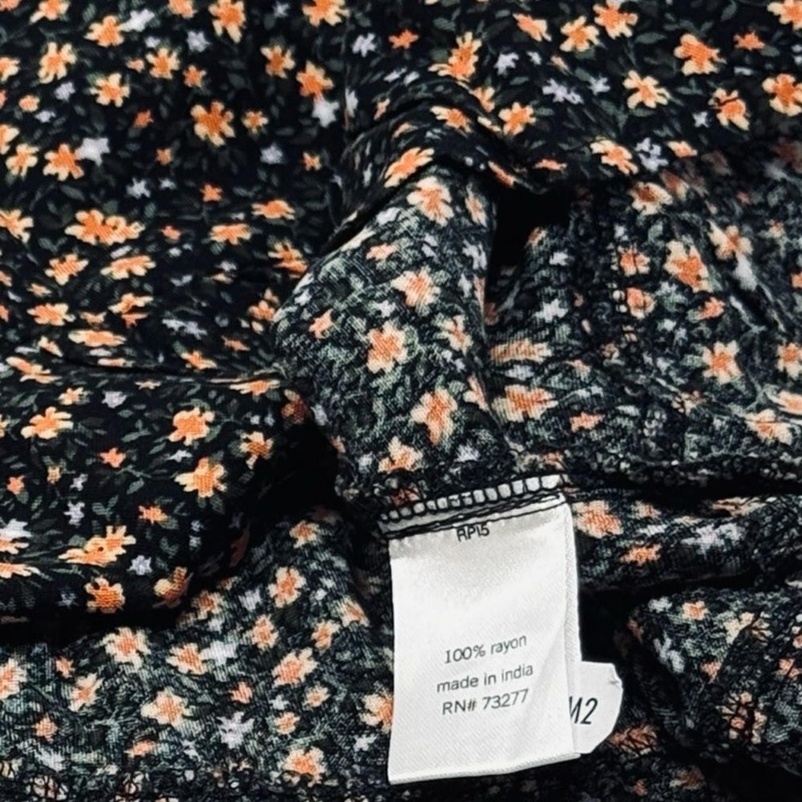Anti Social Social Club NWT. SO Simple Ruffle Hem Floral Skirt. Small. Size 28" / US 6 / IT 42 - 10 Thumbnail
