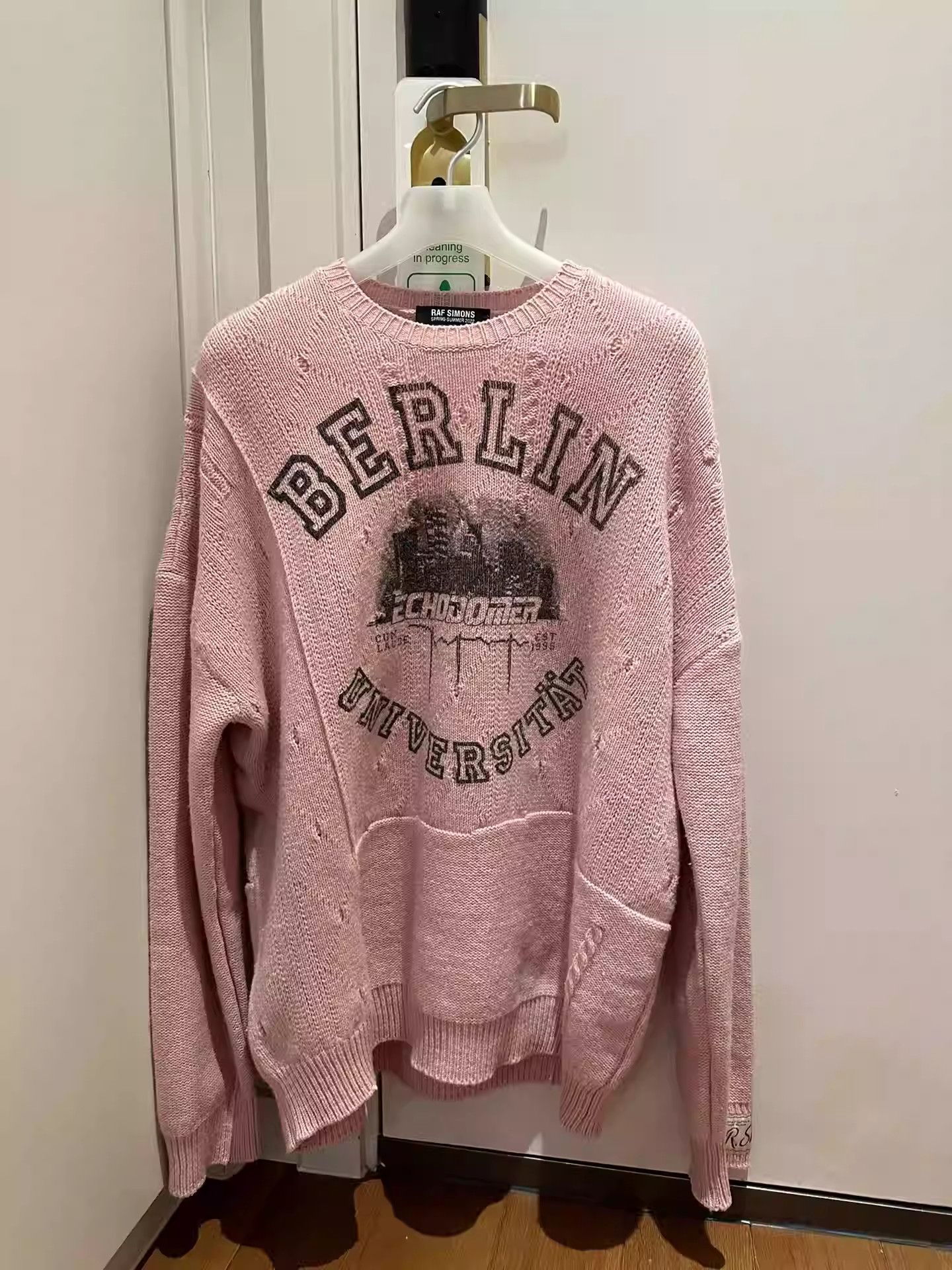Raf Simons RAF SIMONS Berlin University sweater Size US S / EU 44-46 / 1 - 1 Thumbnail