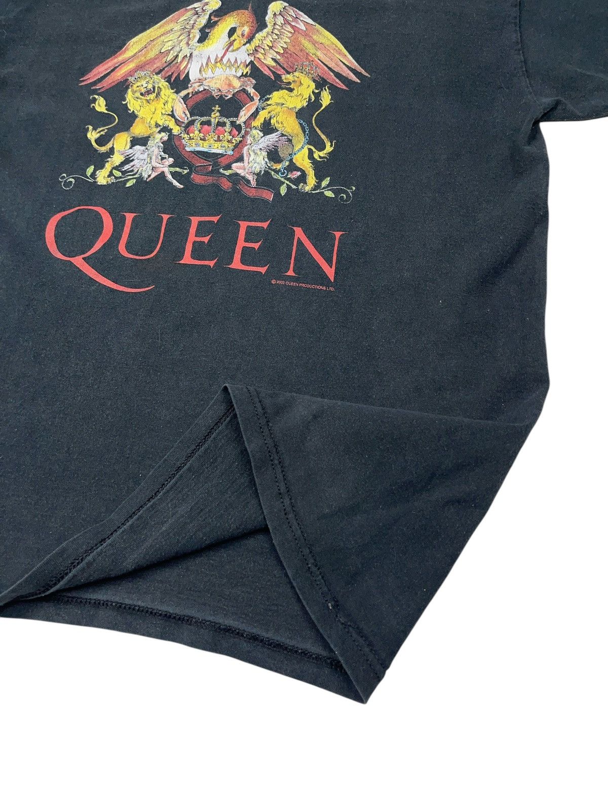 Band Tees × Vintage Vintage 2003 Queen Sun Faded T-shirt Size US L / EU 52-54 / 3 - 3 Thumbnail