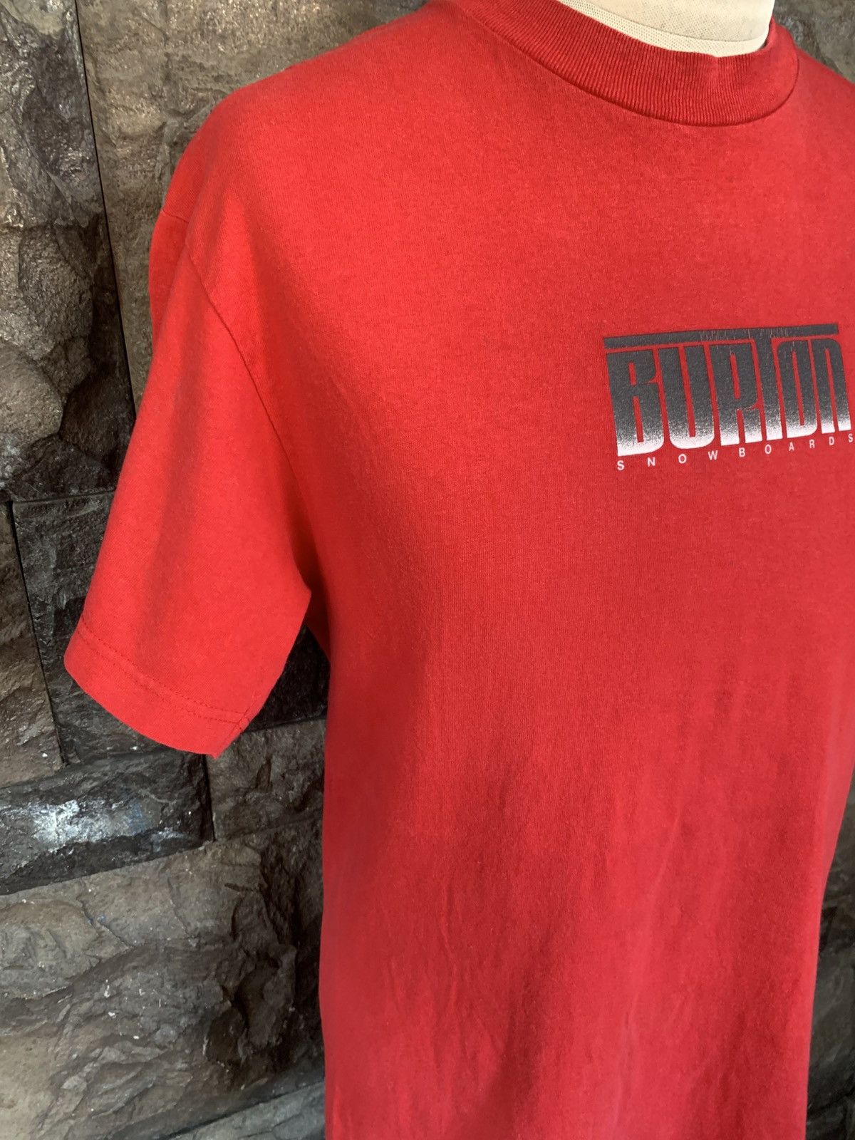 Burton Vintage Burton Snowboards T shirt Size US M / EU 48-50 / 2 - 5 Thumbnail