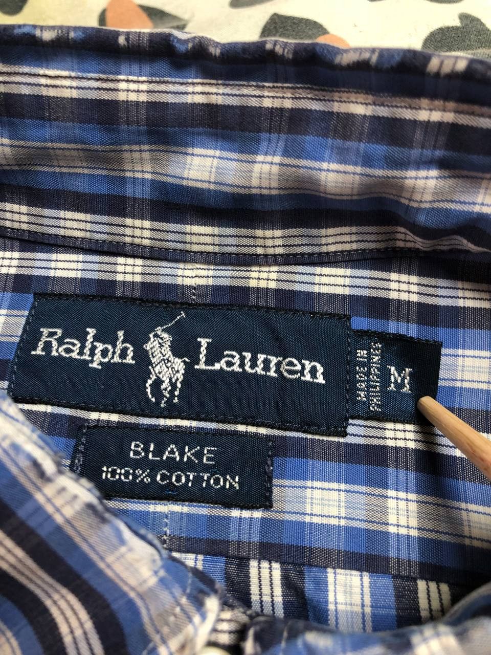 Polo Ralph Lauren × Ralph Lauren Ralph Lauren Cotton Oxford Classic Slim-fit Button Up Shirt Size US M / EU 48-50 / 2 - 2 Thumbnail
