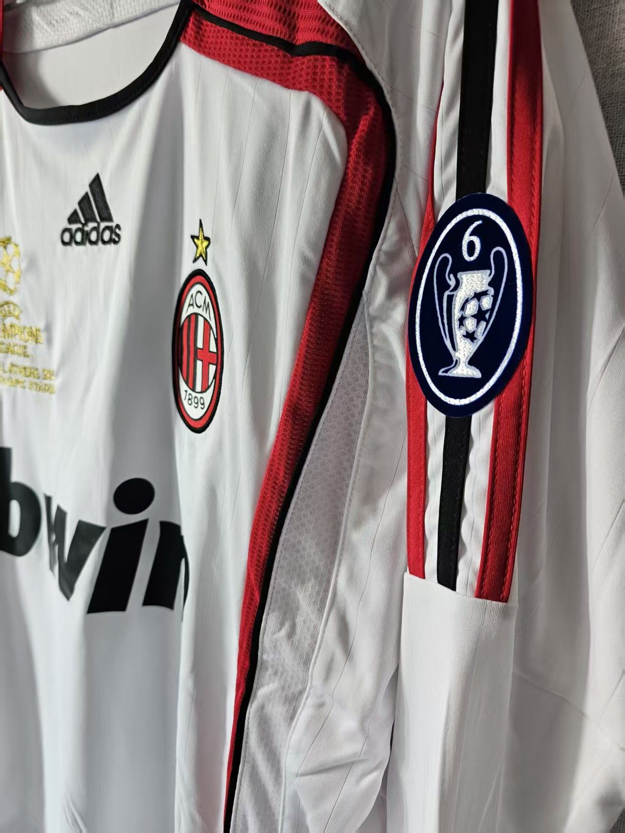 Other 2006 2007 AC Milan 3 Andrea Pirlo Jersey Away Size US S / EU 44-46 / 1 - 3 Thumbnail