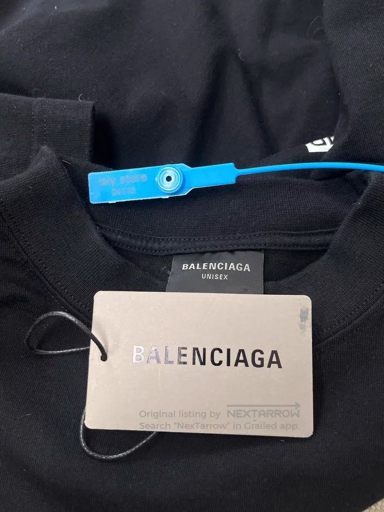 Balenciaga Balenciaga Letter logo print loose short sleeve Size US S / EU 44-46 / 1 - 4 Thumbnail