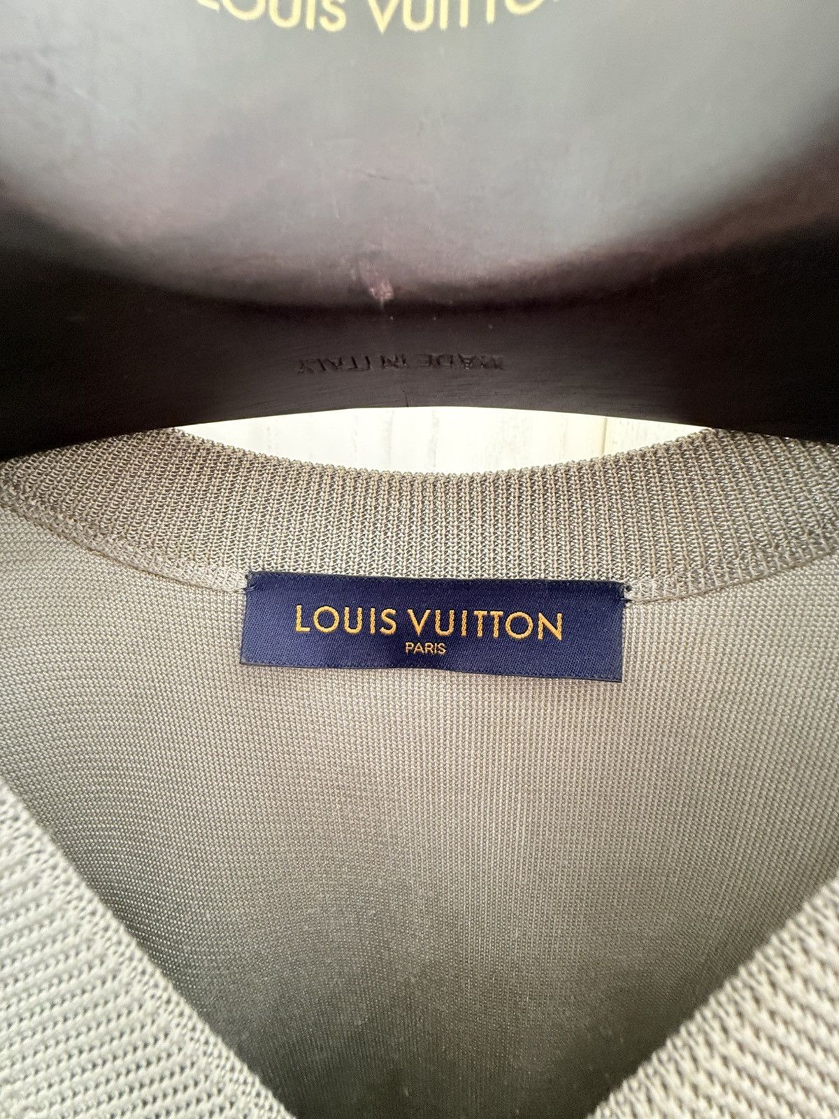 Kim Jones × Louis Vuitton Louis Vuitton Logo Basketball Jersey Shirt Gray M Python Size US M / EU 48-50 / 2 - 2 Thumbnail