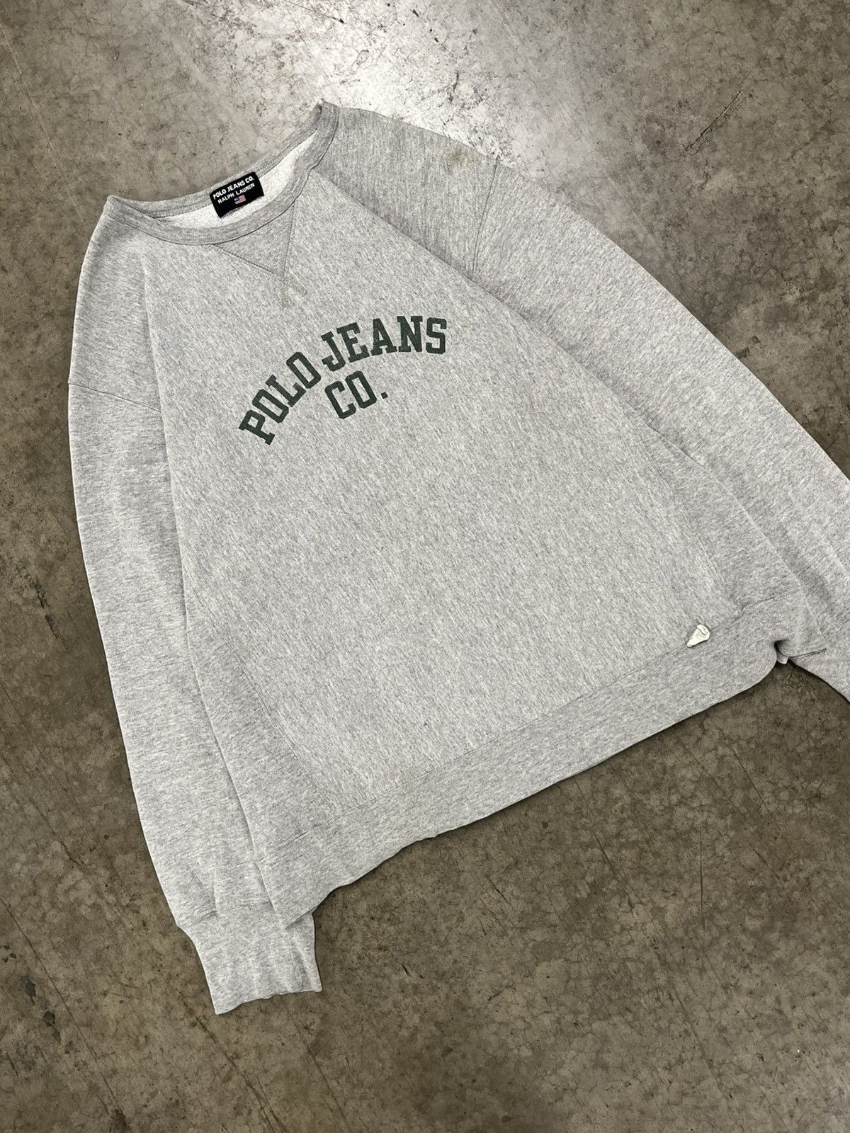 Polo Ralph Lauren Polo ralph lauren spell out vintage sweatshirt y2k faded Size US M / EU 48-50 / 2 - 1 Thumbnail