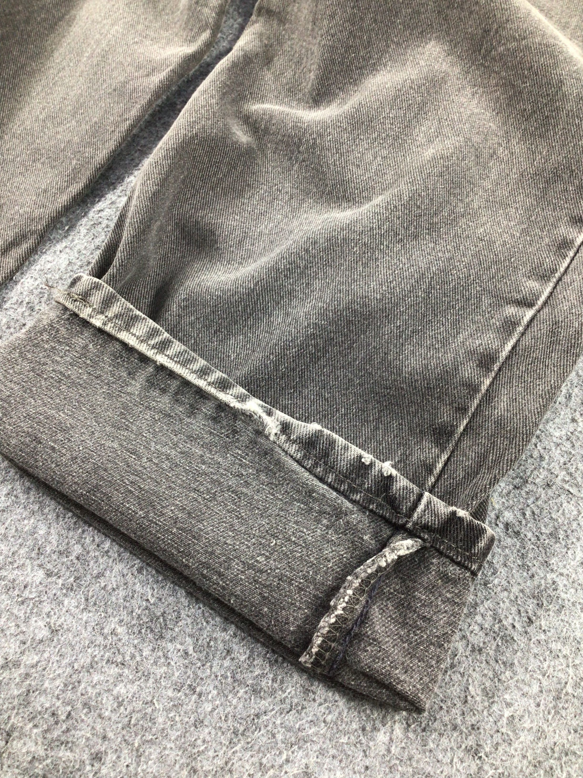 Levi's Vintage Levis 550 Jeans Faded Black Levi's Denim -J812 Size US 35 - 7 Thumbnail