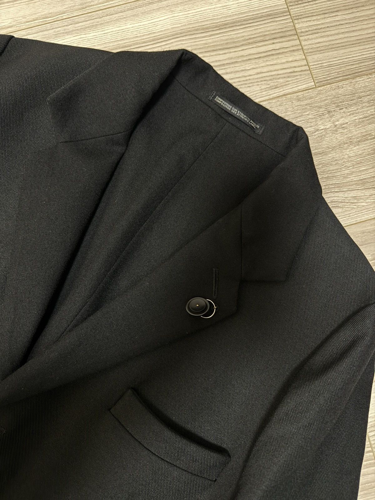 Yohji Yamamoto Yohji Yamamoto Pour Homme 00s Suede Jacket Size US S / EU 44-46 / 1 - 7 Thumbnail
