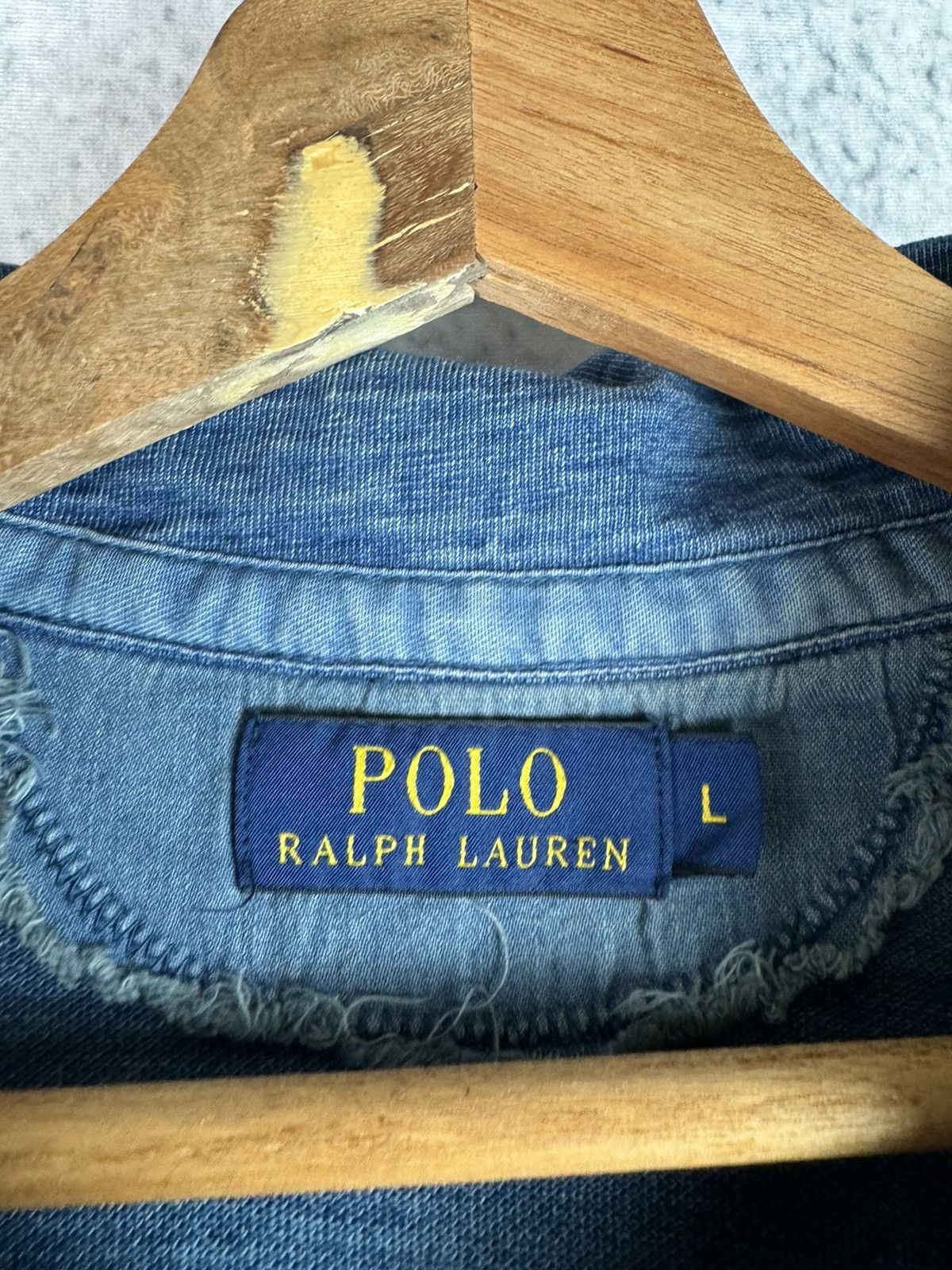 Polo Ralph Lauren Vintage Polo Ralph Lauren Faded Chief Keef Style Size US L / EU 52-54 / 3 - 3 Thumbnail
