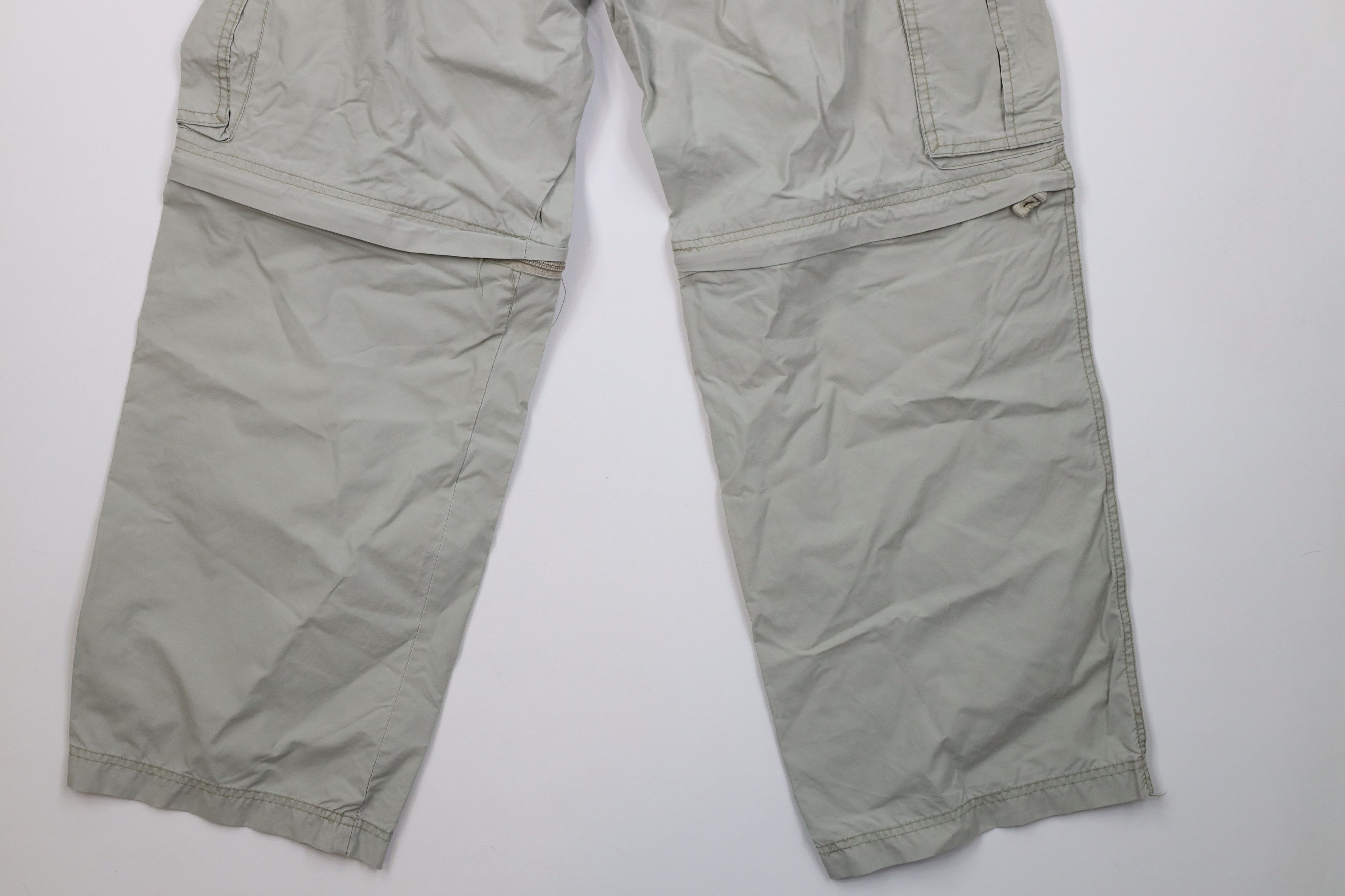 Vintage Vintage 90s Y2K Streetwear Convertible Cargo Pants Green Size US 30 / EU 46 - 16 Thumbnail
