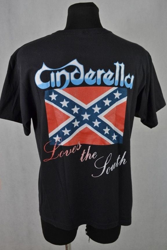 Brockum Vintage 1988 CINDERELLA Loves The South Band Tee L Size US L / EU 52-54 / 3 - 2 Thumbnail