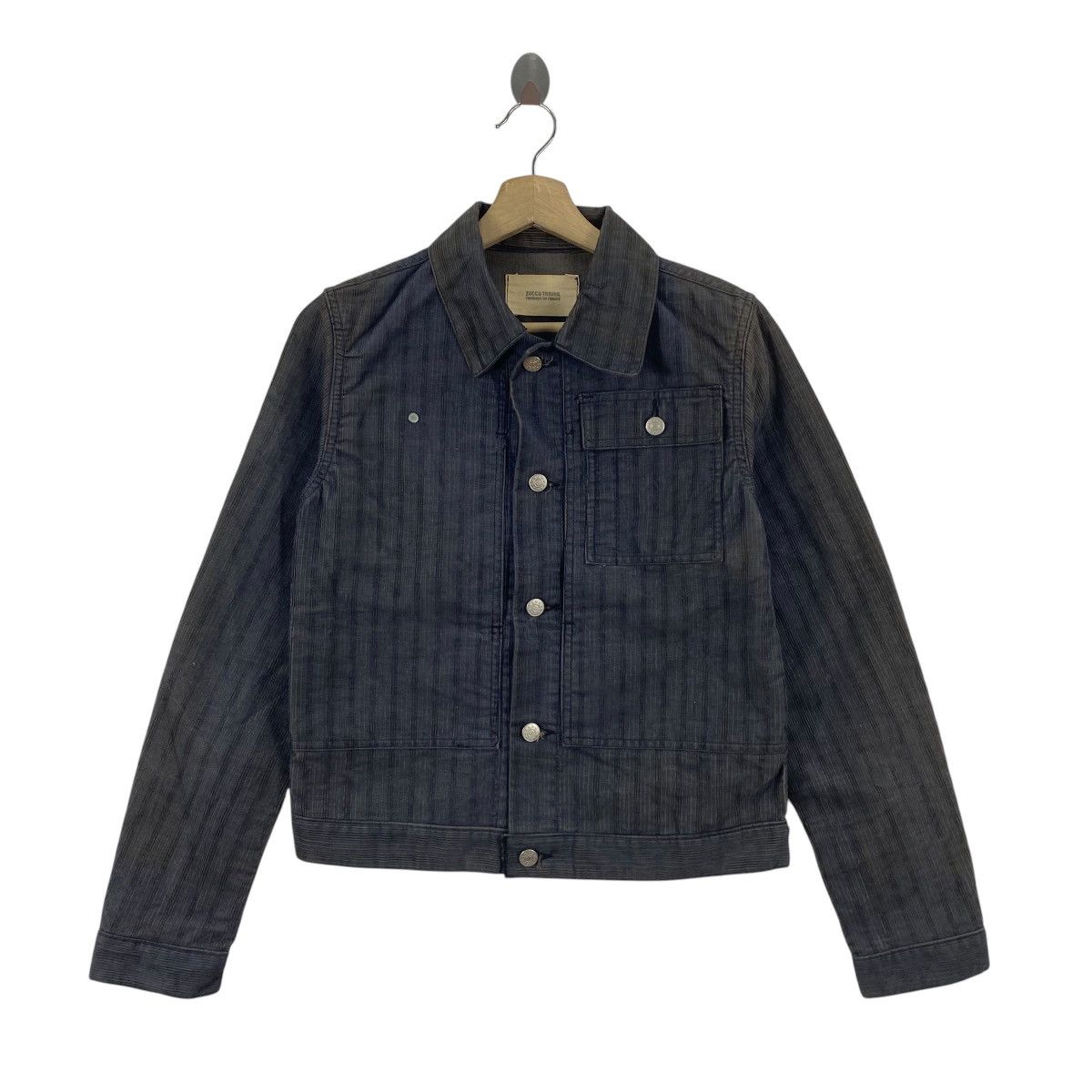 Vintage Vintage EUCA TERRA Denim Jacket Workwear Style Button Up Size S / US 4 / IT 40 - 3 Thumbnail