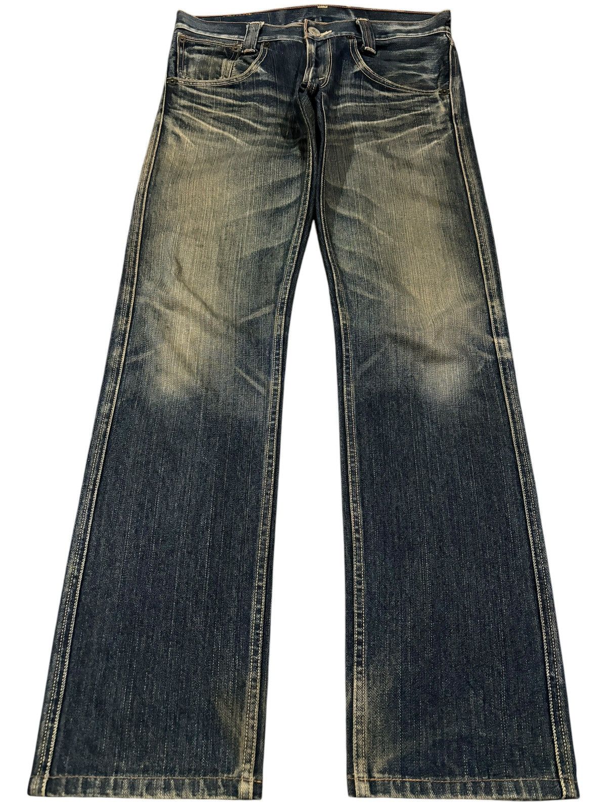 Levi's Y2k Vintage Levi’s Japan Lot 705 Faded Straight Cut Jeans Size US 30 / EU 46 - 2 Thumbnail