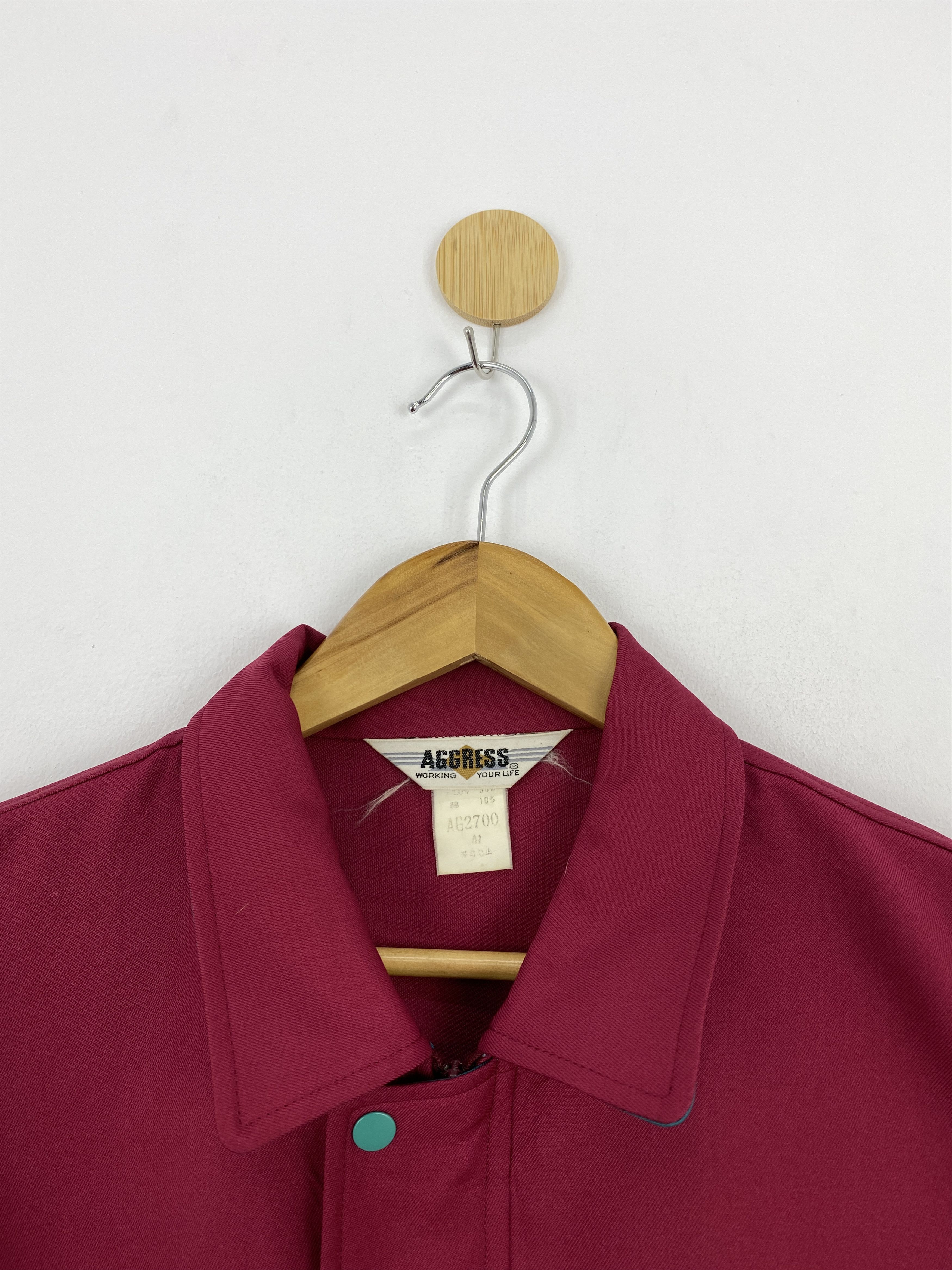 Japanese Brand Vintage Japanese Brand Zipper Up Workers Jacket J1766 Size US L / EU 52-54 / 3 - 8 Thumbnail