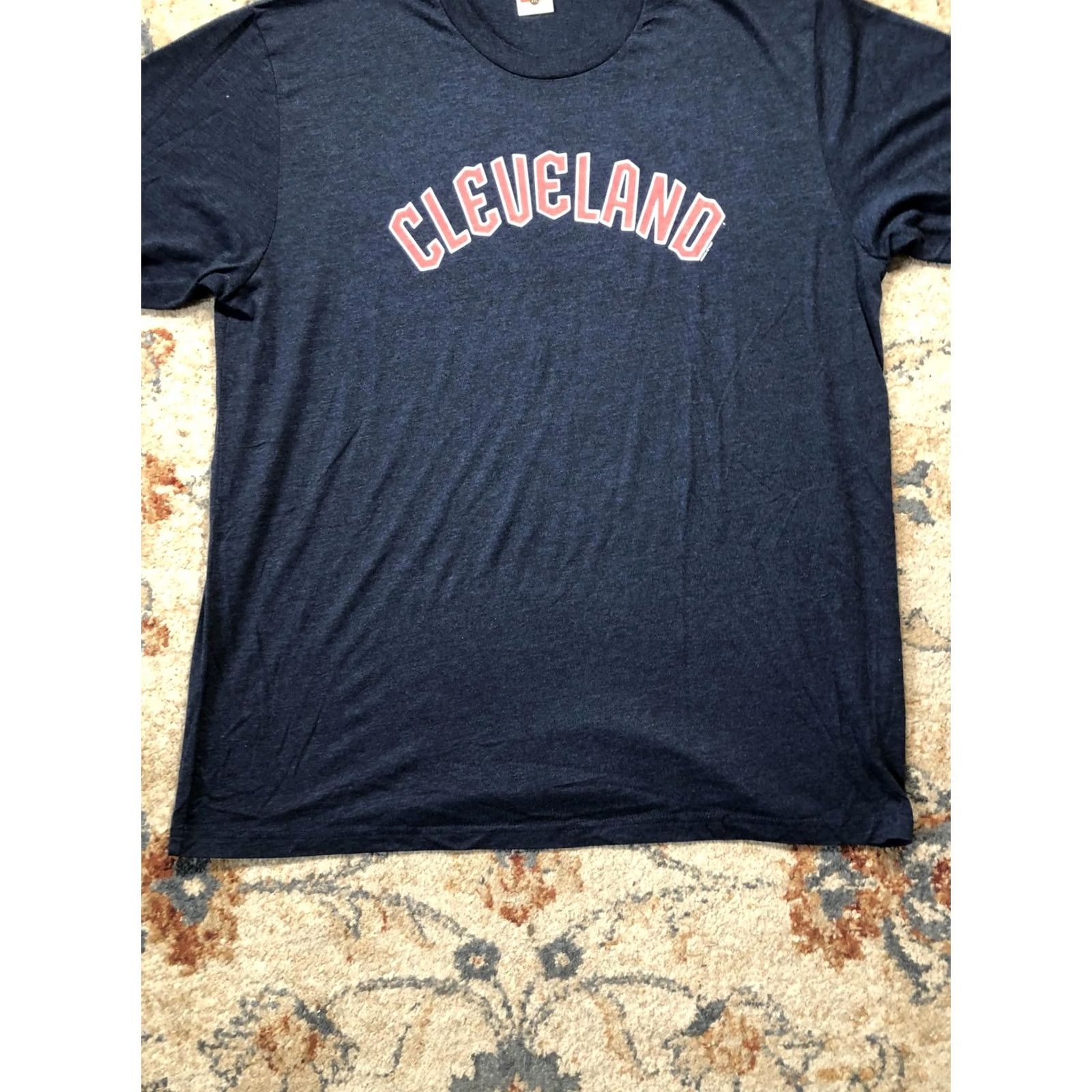 Vintage VINTAGE Homage Cleveland Ohio Shirt Mens 2XL Blue City Graphic Tee Soft Crewneck Size US XXL / EU 58 / 5 - 5 Thumbnail