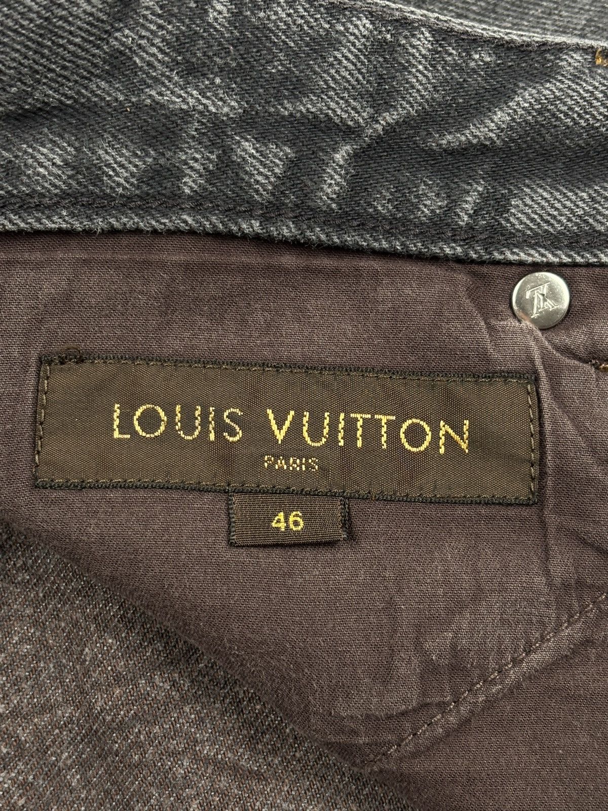 Louis Vuitton F/W 2009 Marc Jacobs Era Denim Jeans Size US 35 - 10 Thumbnail