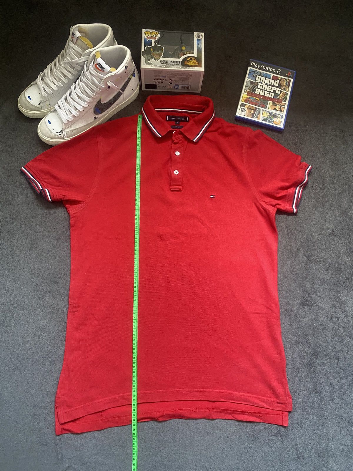 Tommy Hilfiger T-shirt Polo Tommy Hilfiger Size US L / EU 52-54 / 3 - 1 Thumbnail