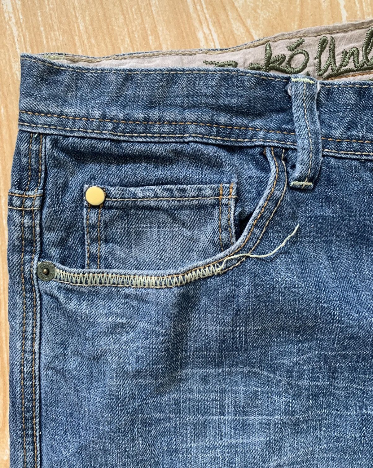 Ecko Unltd. Echo Unlimited Baggy Denim Jeans Pants Size US 36 / EU 52 - 13 Thumbnail