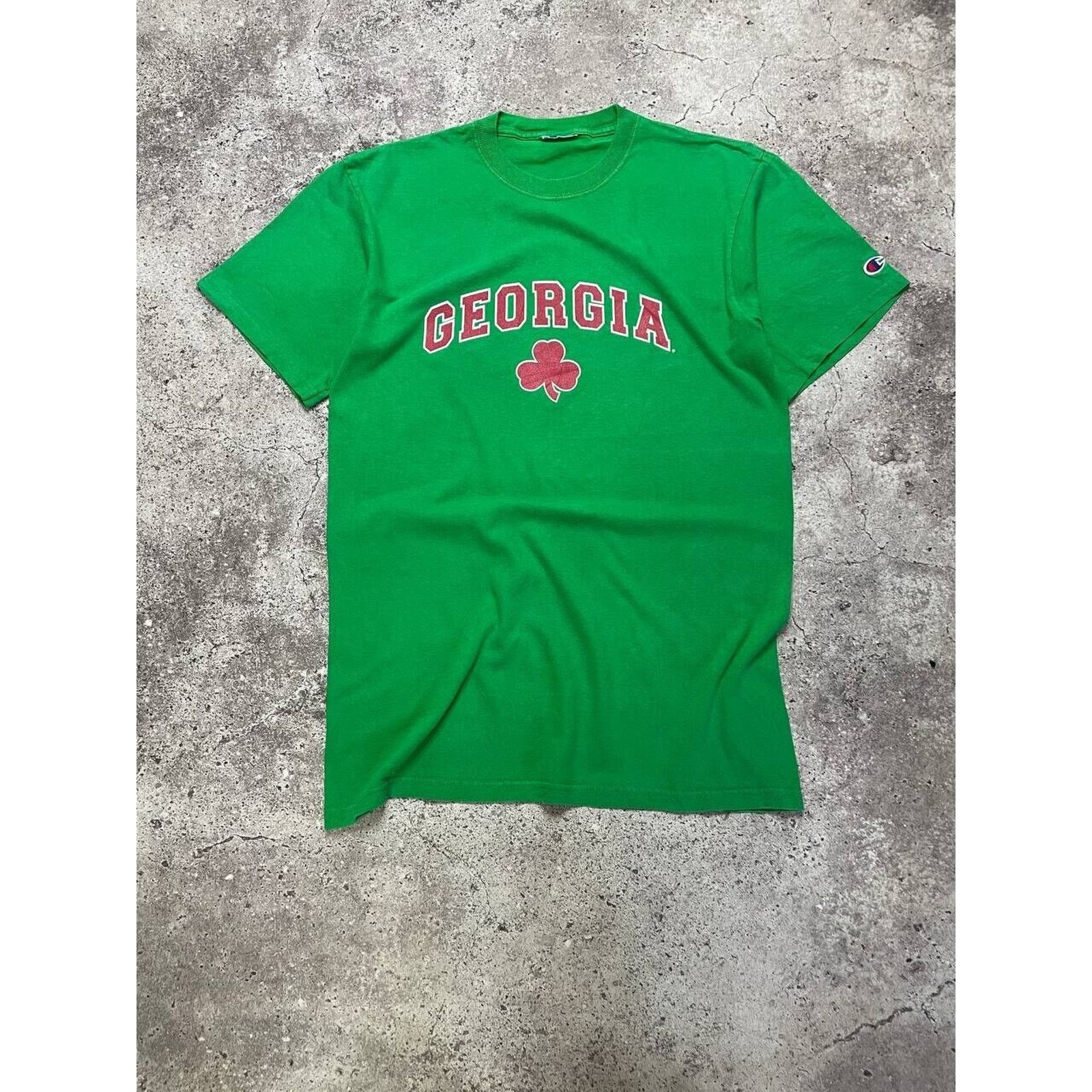 Champion × Vintage Vintage Georgia Bulldogs Shamrock T-Shirt Green Champion Size US M / EU 48-50 / 2 - 1 Thumbnail