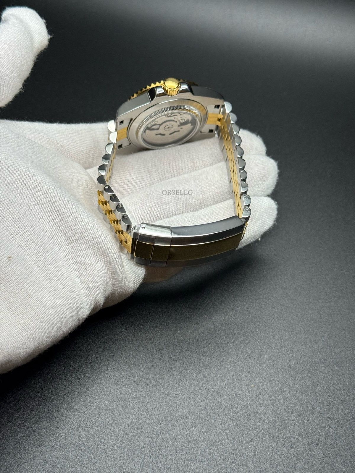 Seiko Seiko mod watch submariner two tone 40mm Size ONE SIZE - 5 Thumbnail