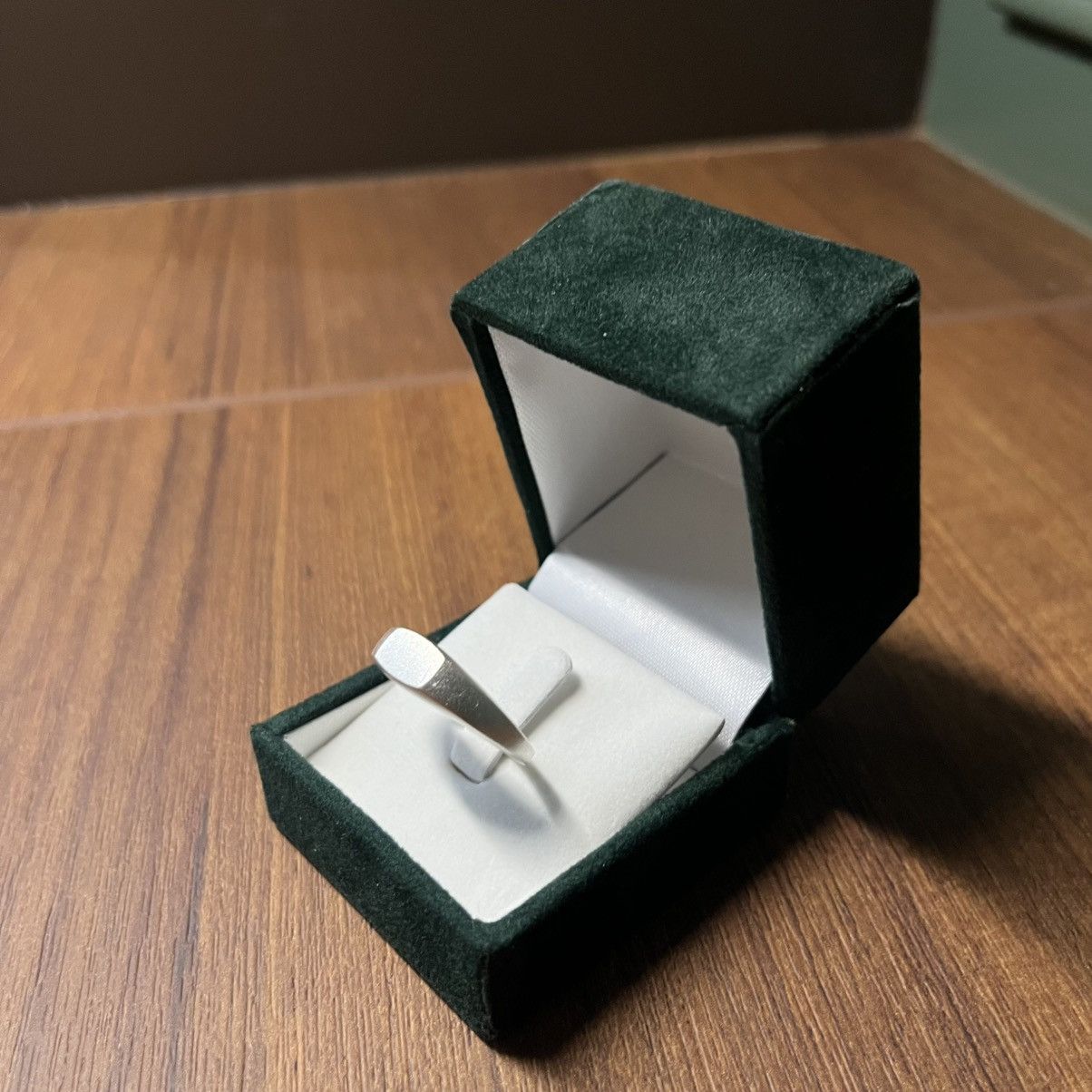 Vintage Vintage ring silver925 Signet ring Size ONE SIZE - 3 Thumbnail