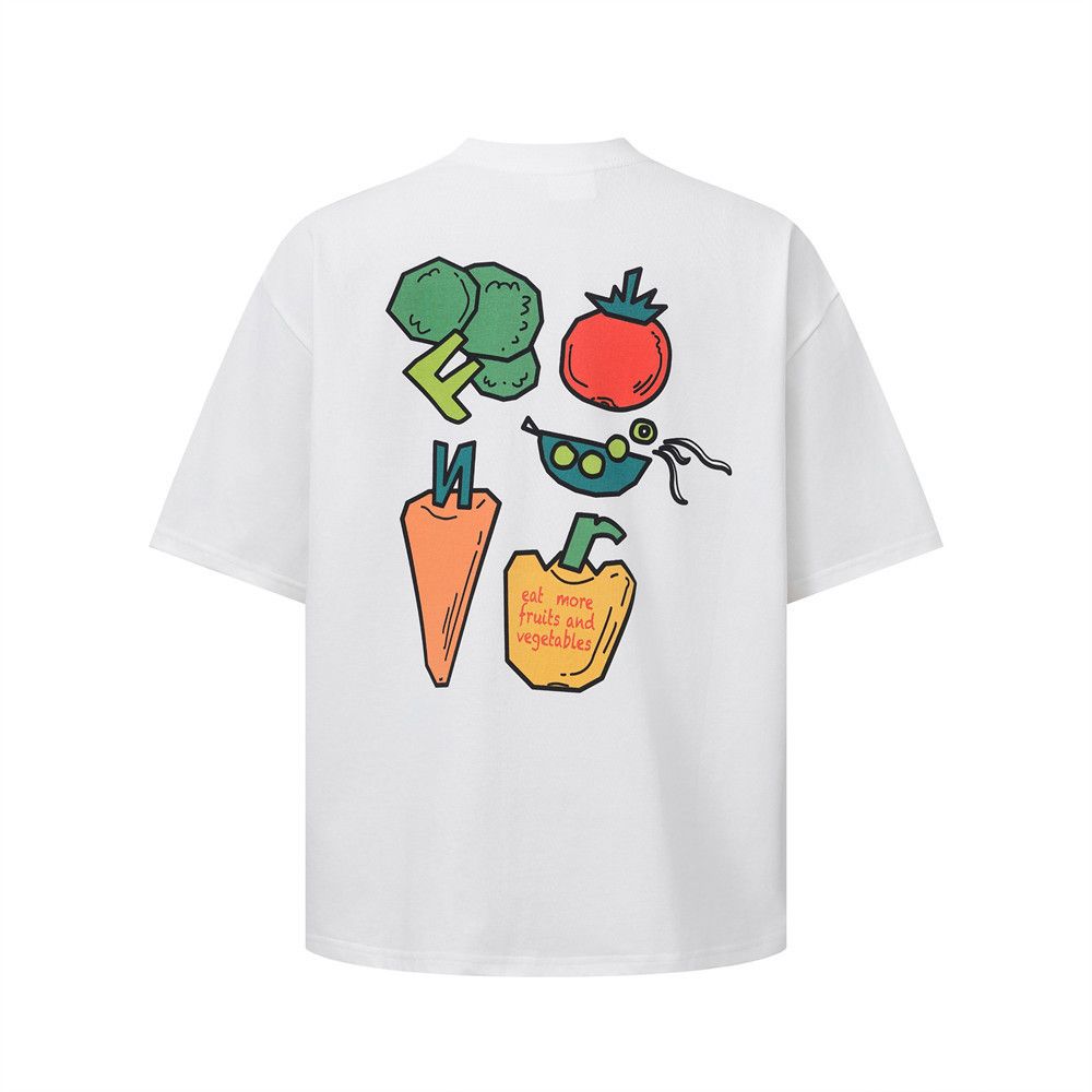 Vintage Men's Casual Loose-Fit T-Shirt with Fun Cartoon Print Size US M / EU 48-50 / 2 - 1 Thumbnail