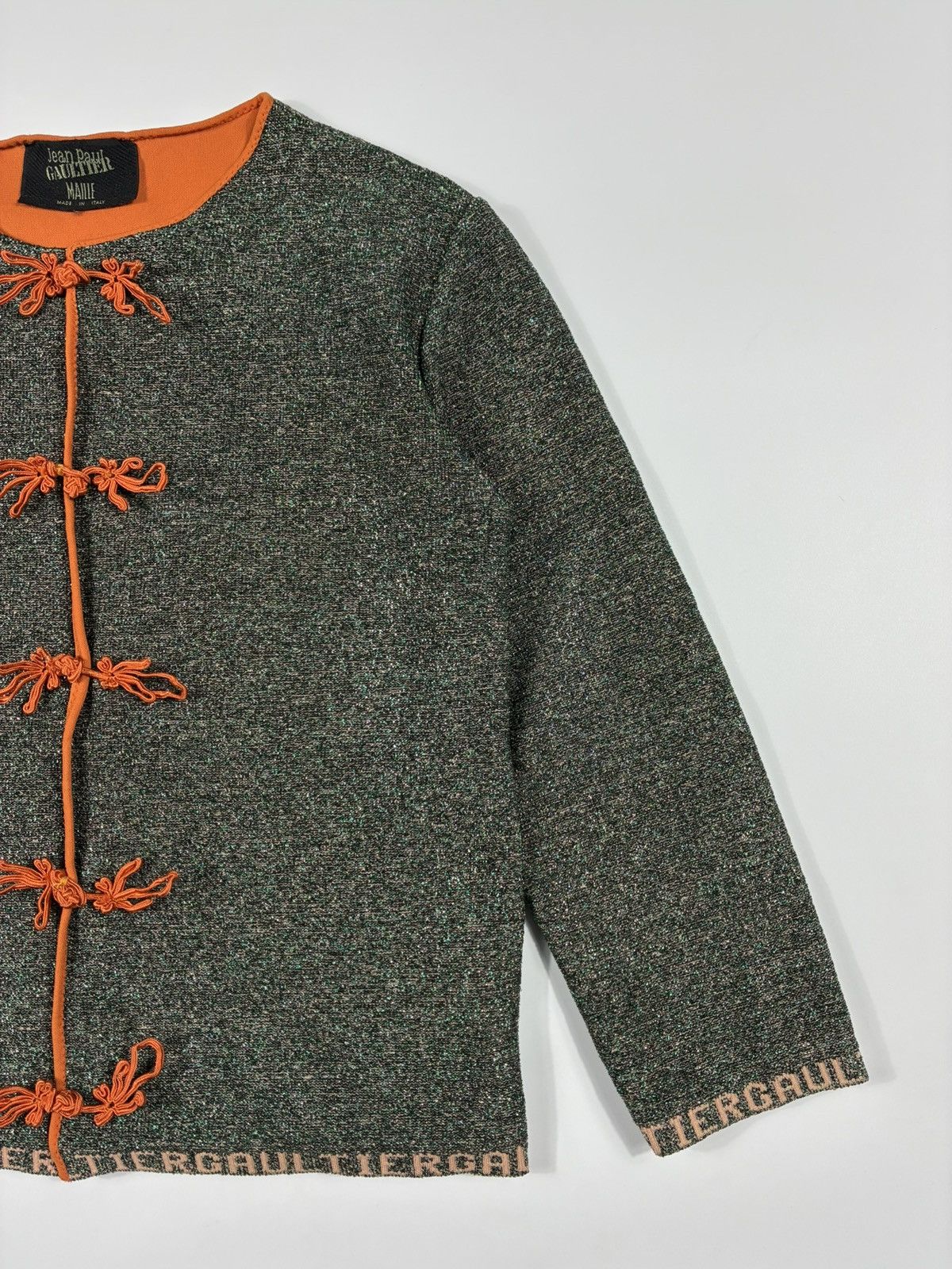 Jean Paul Gaultier Vintage Jean Paul Gaultier Chinese Tang-Style Cardigan Size XS / US 0-2 / IT 36-38 - 3 Thumbnail