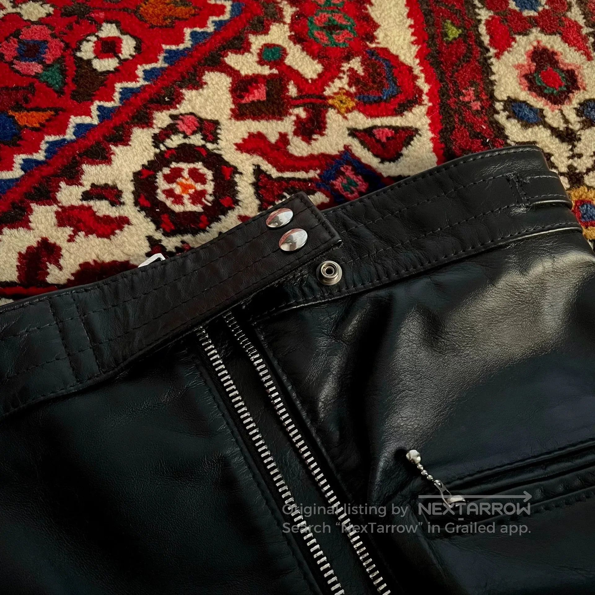 Lewis Leathers lewis leathers black leather biker jacket. Size US M / EU 48-50 / 2 - 4 Thumbnail