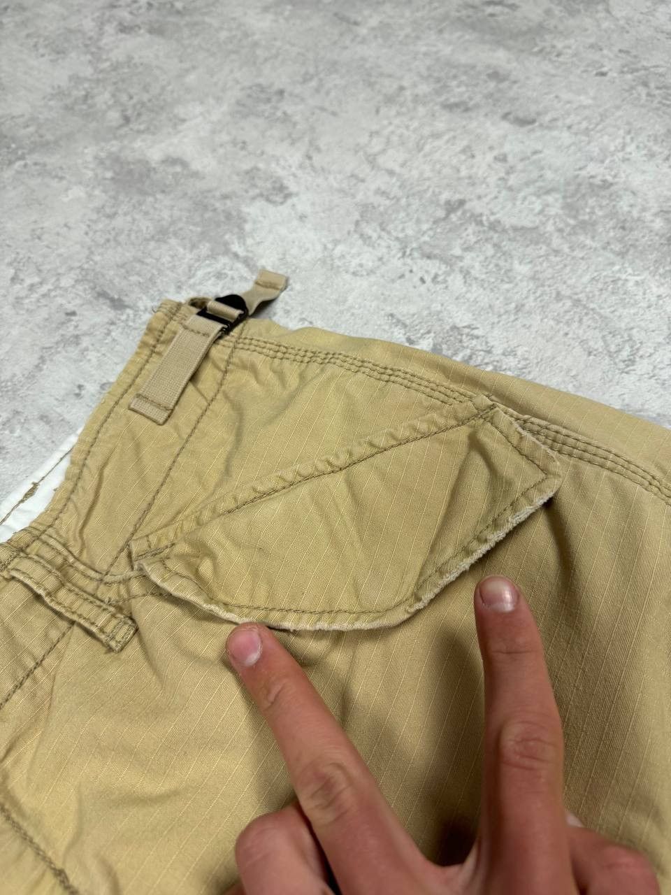 Denim & Supply Ralph Lauren Vintage Denim & Supply Ralph Lauren Cargo Baggy Pants 36/32 Size US 36 / EU 52 - 22 Thumbnail