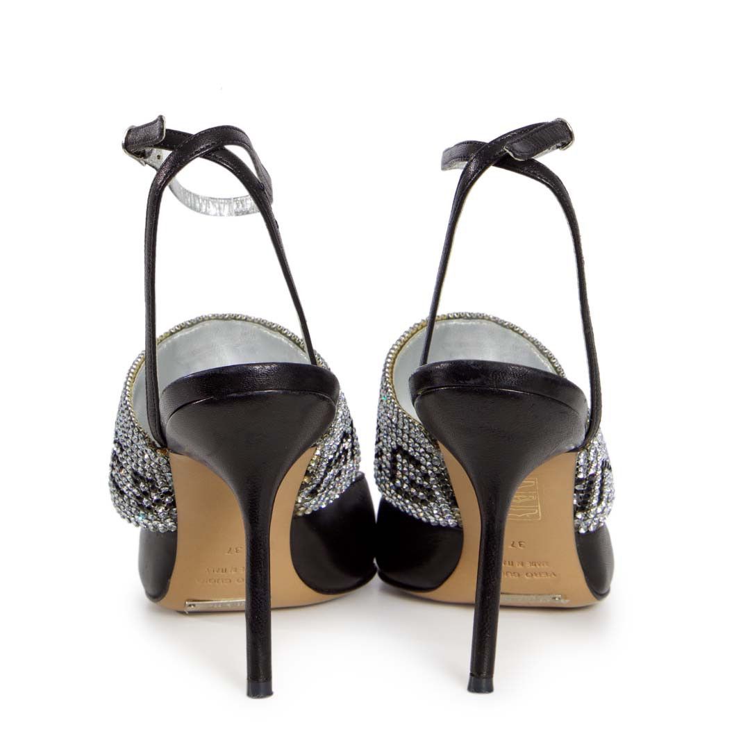 Dolce & Gabbana CRYSTAL HEELS Size US 7 / IT 37 - 3 Thumbnail