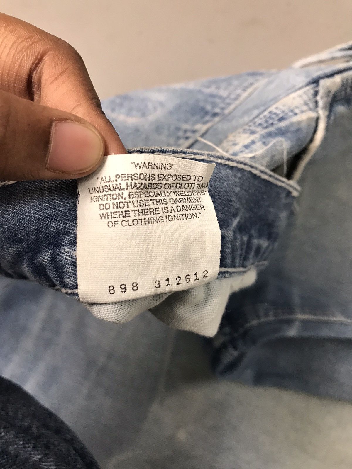 Carhartt 90s Vintage Carhartt carpenter denim workwear Size US 34 / EU 50 - 10 Thumbnail