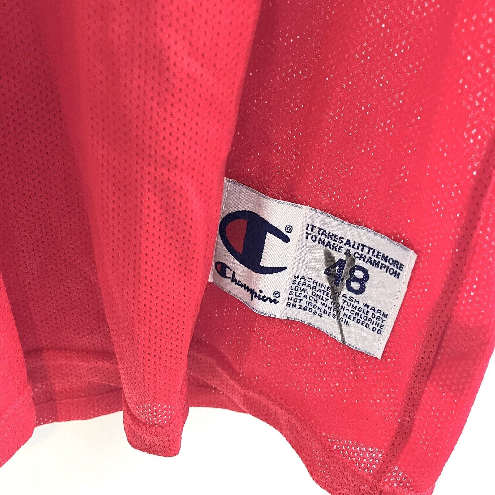 Champion 1990s Champion Chicago Bulls #23 Blank Jersey Rare Jordan 48 Size US L / EU 52-54 / 3 - 3 Thumbnail