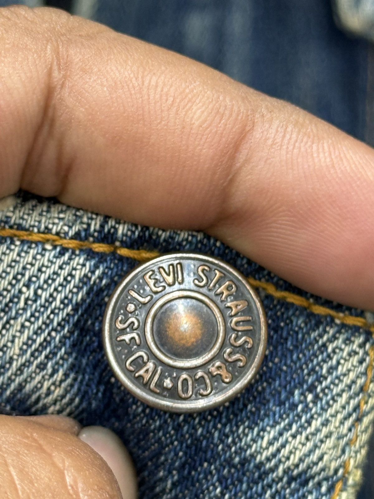 Levi's 🔥🔥🔥ARCHIVE VINTAGE 70’s LEVIS BLANKET LINED TRUCKER JACKET Size US S / EU 44-46 / 1 - 12 Thumbnail