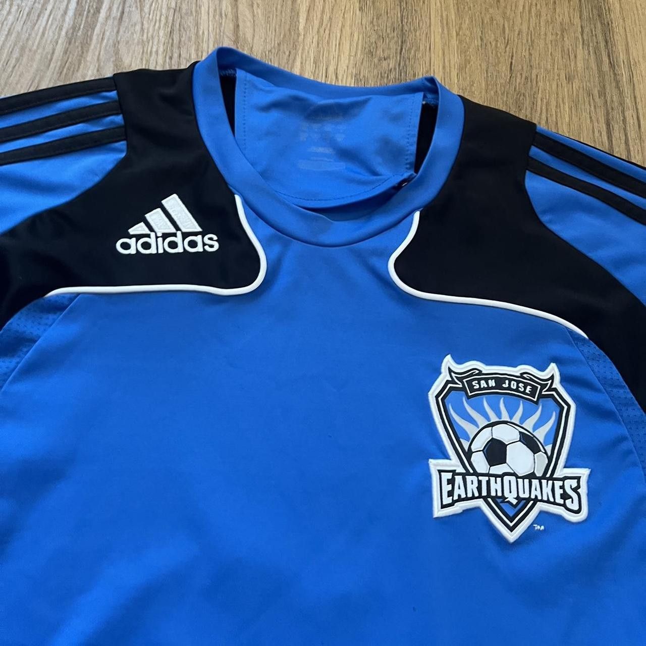Adidas 2008-10 San Jose Earthquakes Mls Football Shirt y2k Size US M / EU 48-50 / 2 - 3 Thumbnail