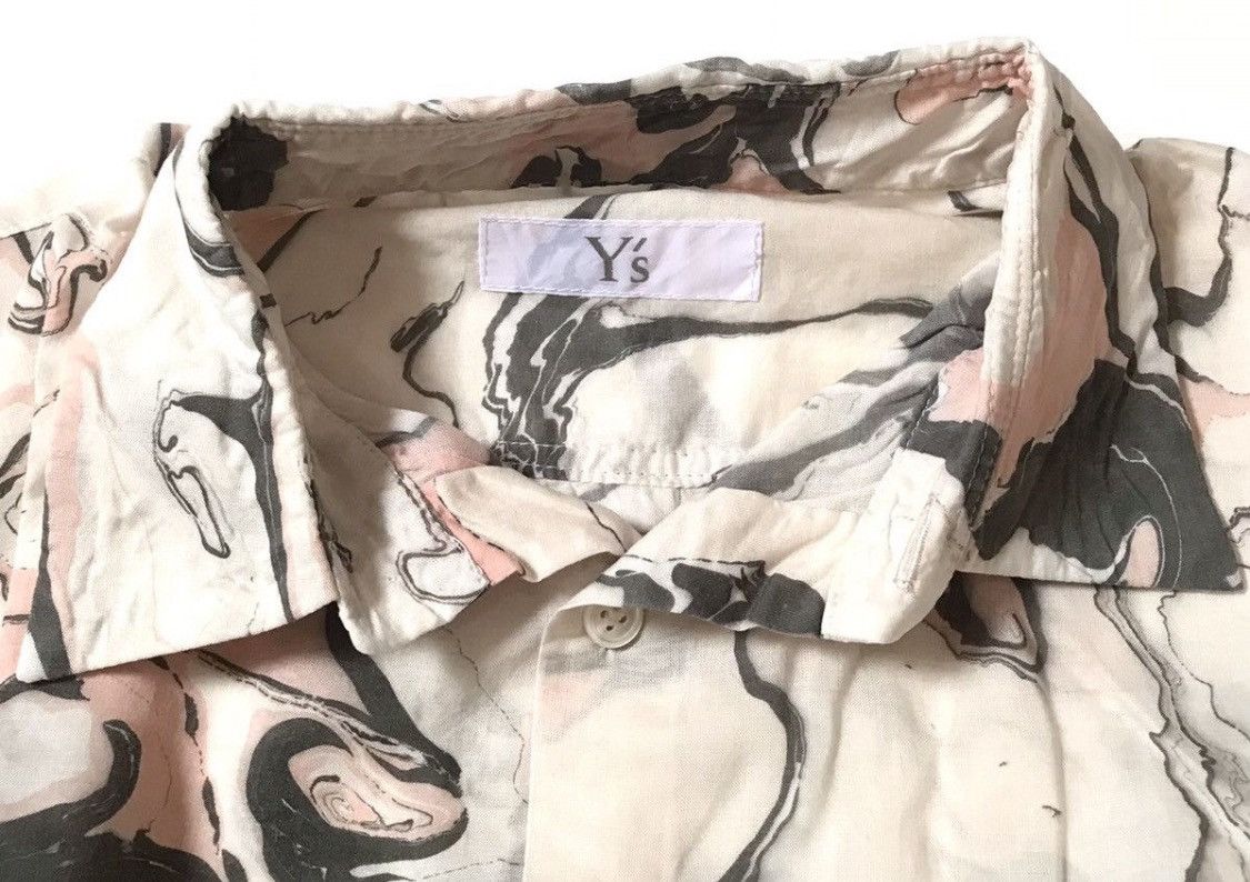 Yohji Yamamoto Vintage yohji yamamoto y’s flowy printed button up Size US S / EU 44-46 / 1 - 5 Thumbnail