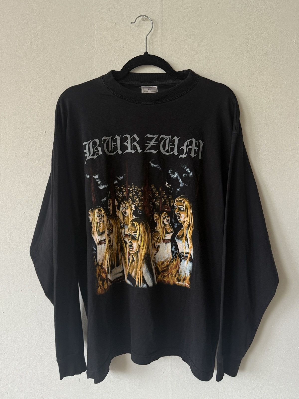 Vintage Vintage 2003 Burzum Witches Long-sleeve Size US XL / EU 56 / 4 - 1 Thumbnail