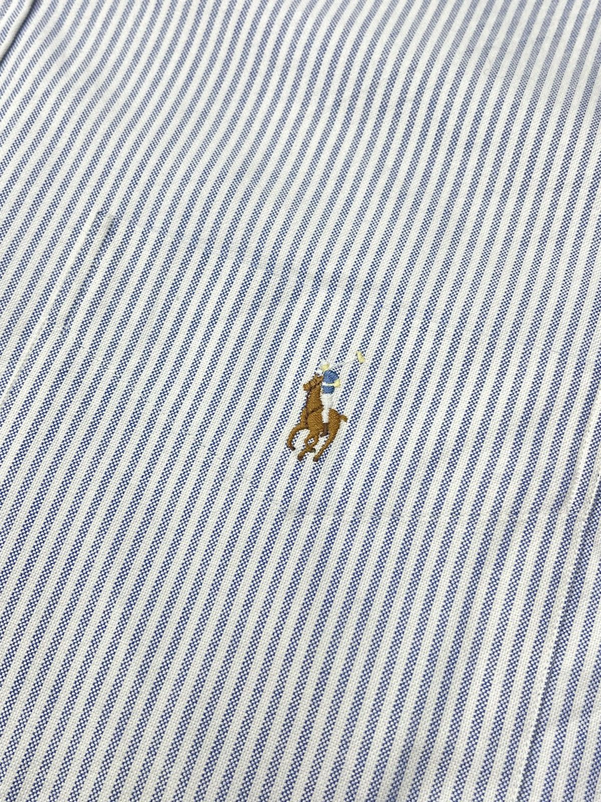 Polo Ralph Lauren Vintage New Polo Ralph Lauren Oxford Striped Shirt Y2K Size US L / EU 52-54 / 3 - 5 Thumbnail