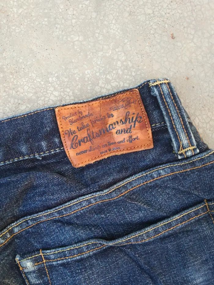 Japanese Brand × Jean × Vintage Vintage The Superior Labor Selvedge Redline Japan Jeans Size US 32 / EU 48 - 5 Thumbnail
