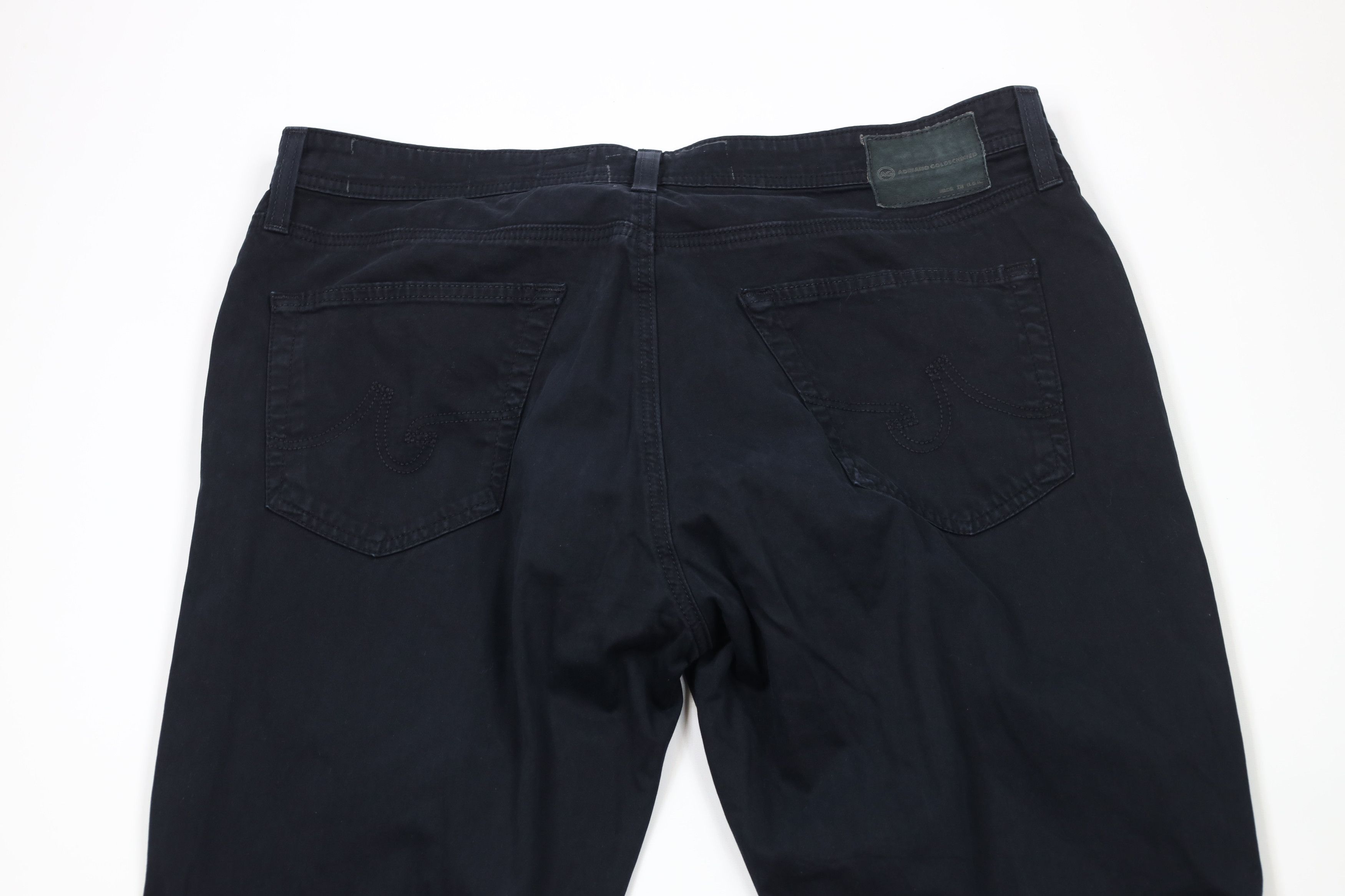 AG Adriano Goldschmied × Vintage Adriano Goldschmied Protege Straight Leg Stretch Pants USA Size US 38 / EU 54 - 13 Thumbnail
