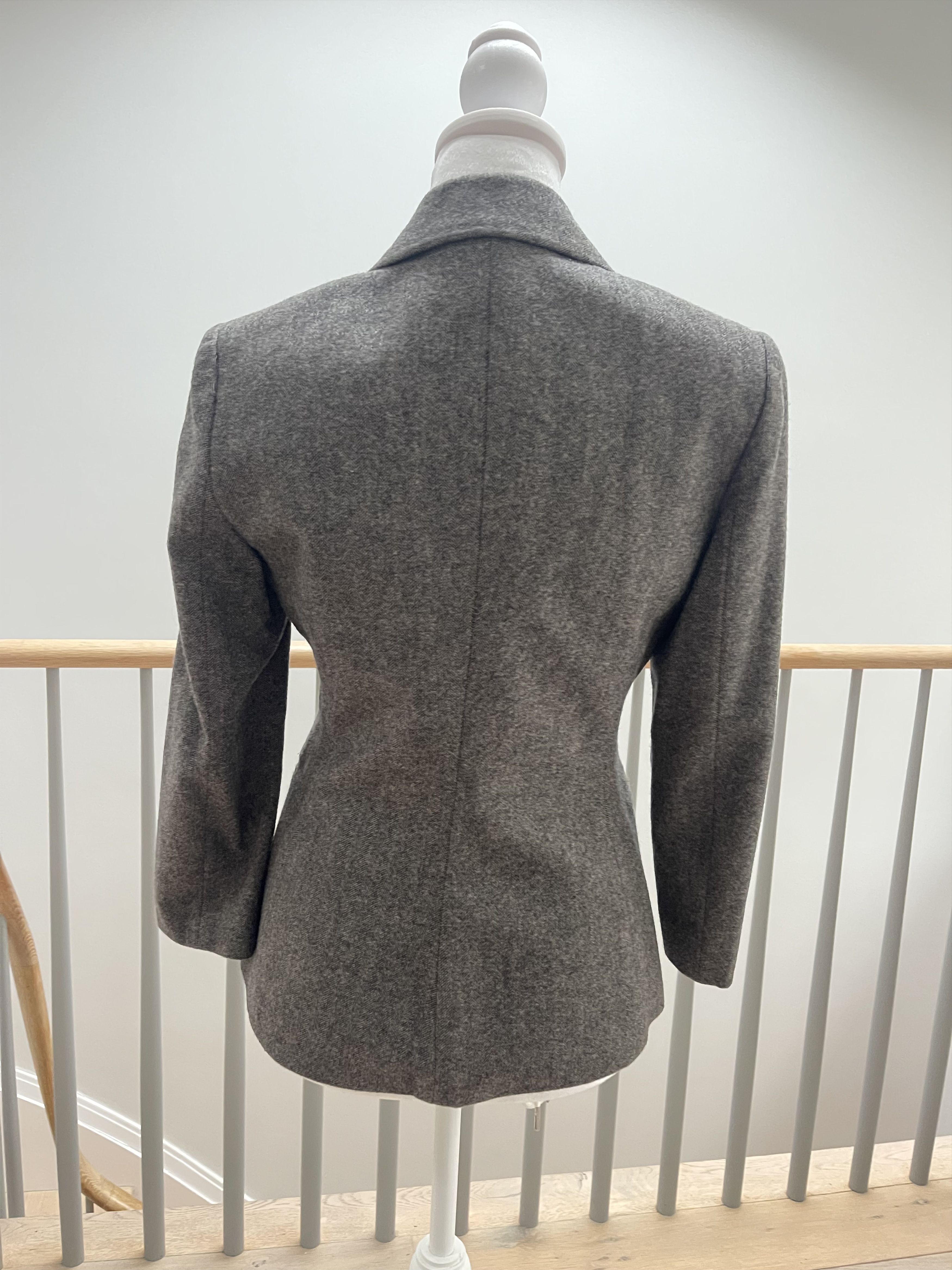 The Row The Row Woolen herringbone school jacket Size XS / US 0-2 / IT 36-38 - 2 Thumbnail