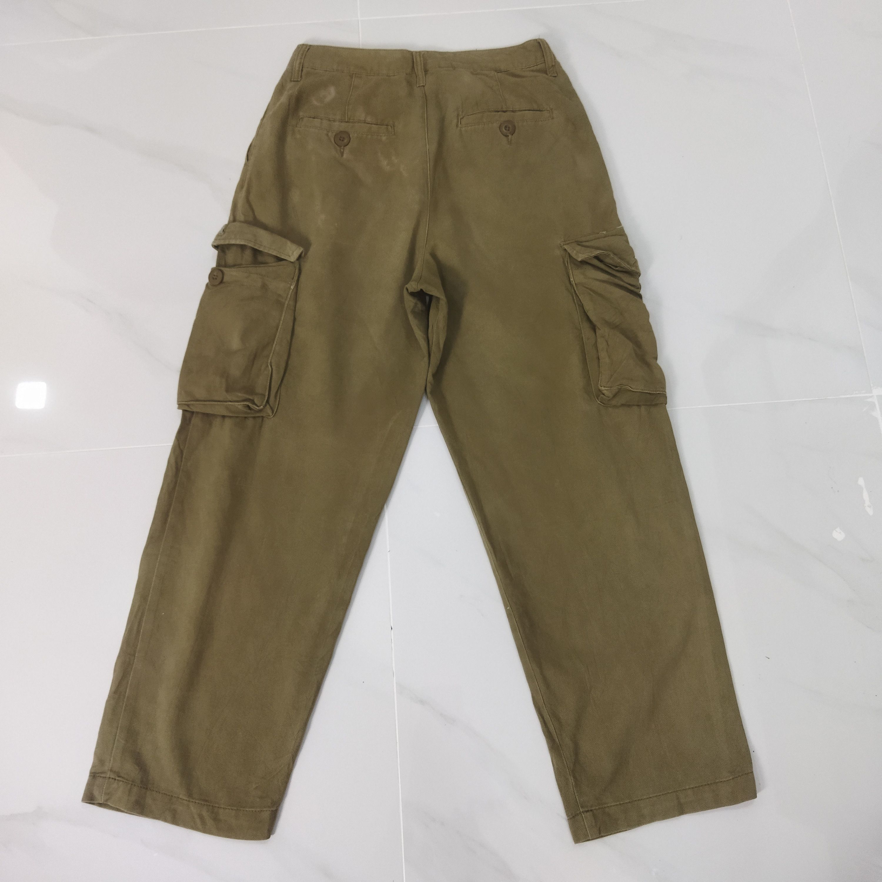 Japanese Brand JAPANESE BRAND BAGGY CARGO PANTS Size US 30 / EU 46 - 9 Thumbnail