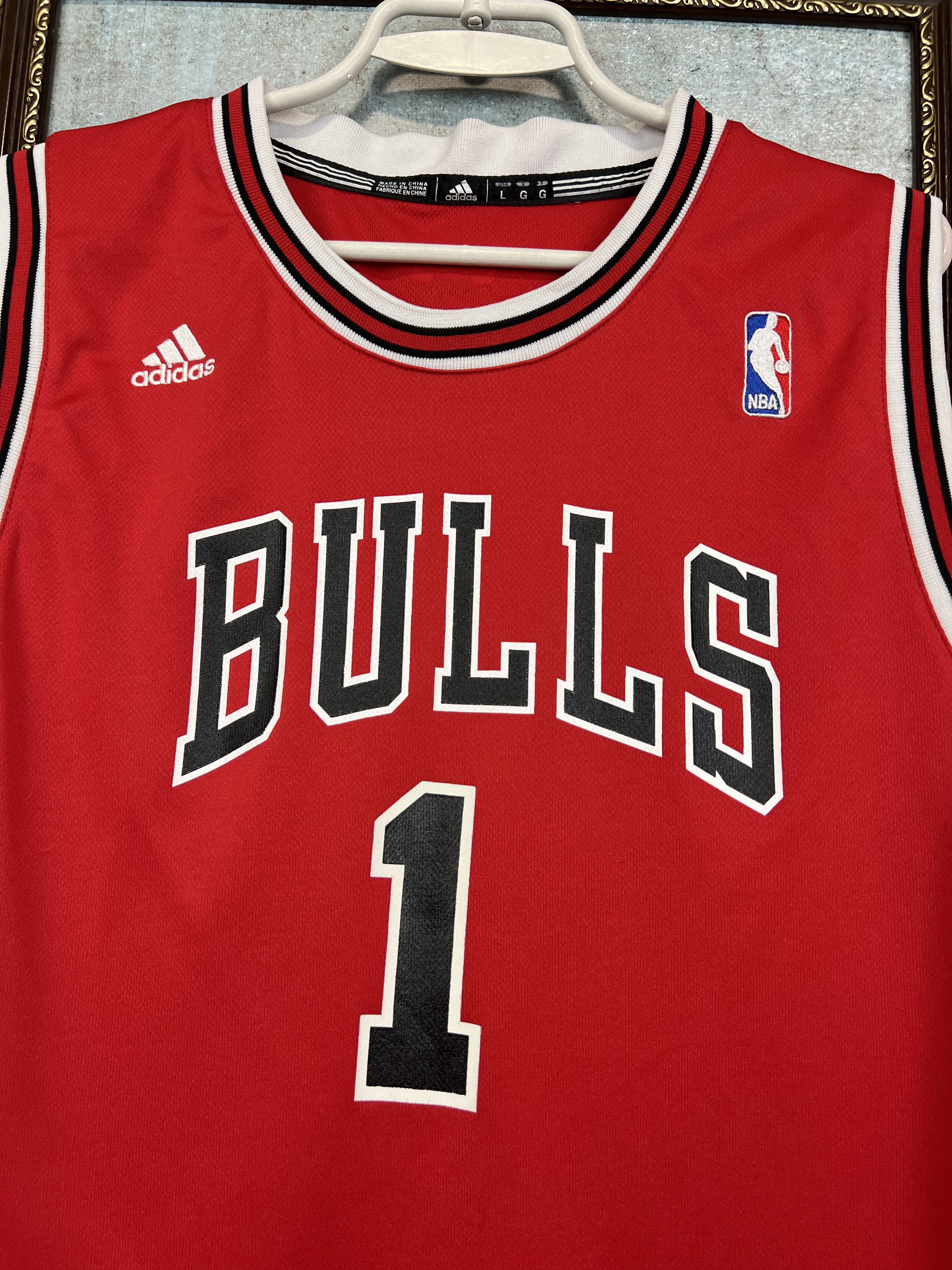 Adidas Chicago Bulls Derrick Rose #1 NBA Jersey Trikot Boys Size L Size US XS / EU 42 / 0 - 3 Thumbnail