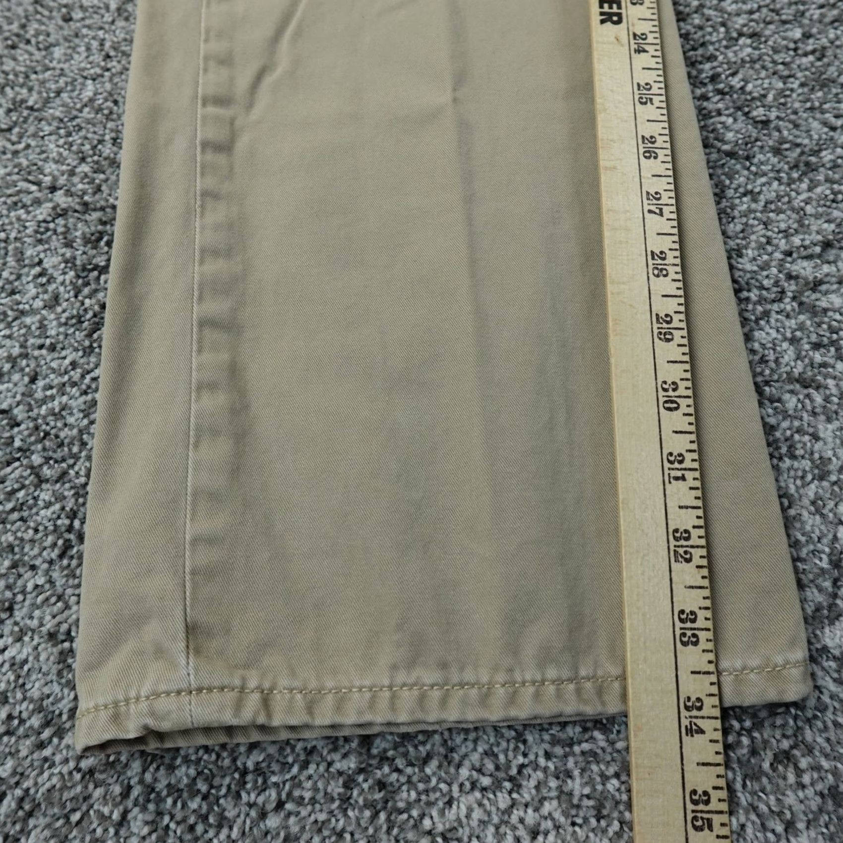 Polo Ralph Lauren Polo Ralph Lauren Jeans Mens 36X34 Beige Tan Denim Pants 650 Straight Preppy VTG Size US M / EU 48-50 / 2 - 3 Thumbnail
