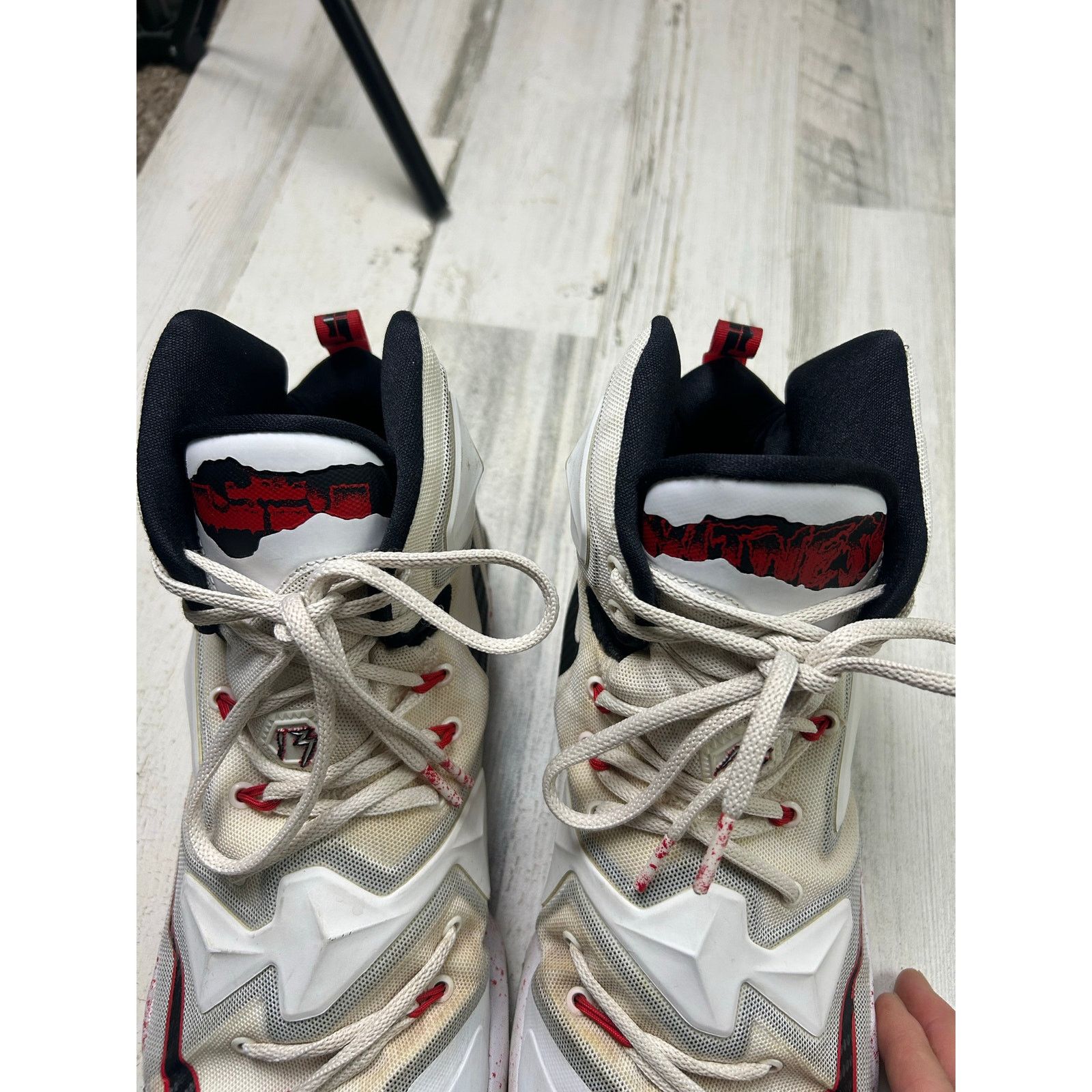 Nike Nike LeBron Friday The 13th - 807219-106 Shoes Size US 12 / EU 45 - 6 Thumbnail