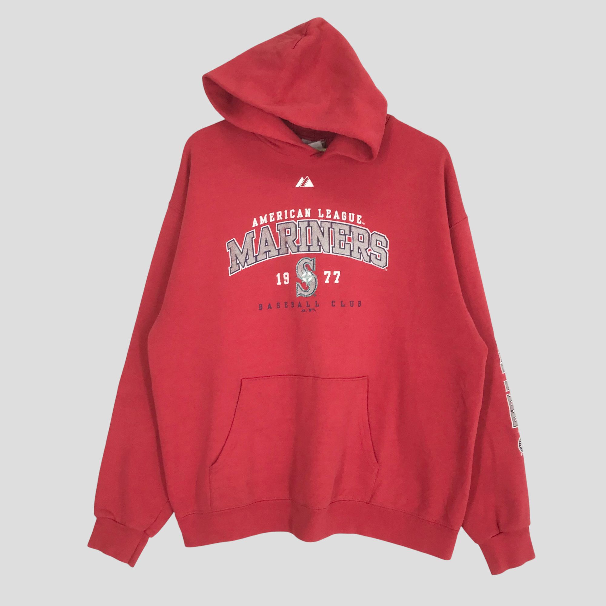 Marine Serre Vintage Seattle Mariners Baseball Team Sweater Red - 308 Size US L / EU 52-54 / 3 - 1 Thumbnail