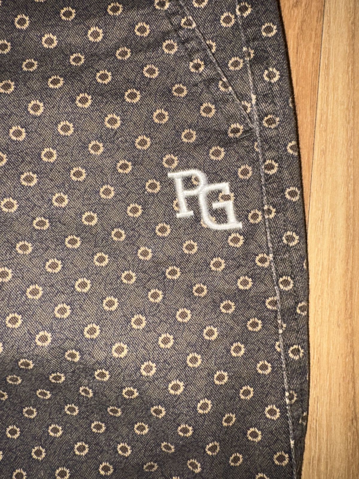Japanese Brand Pearly Gates Archive AOP DragonflyPatch ChinoPants Size5 W33 Size 32" / US 10 / IT 46 - 5 Thumbnail
