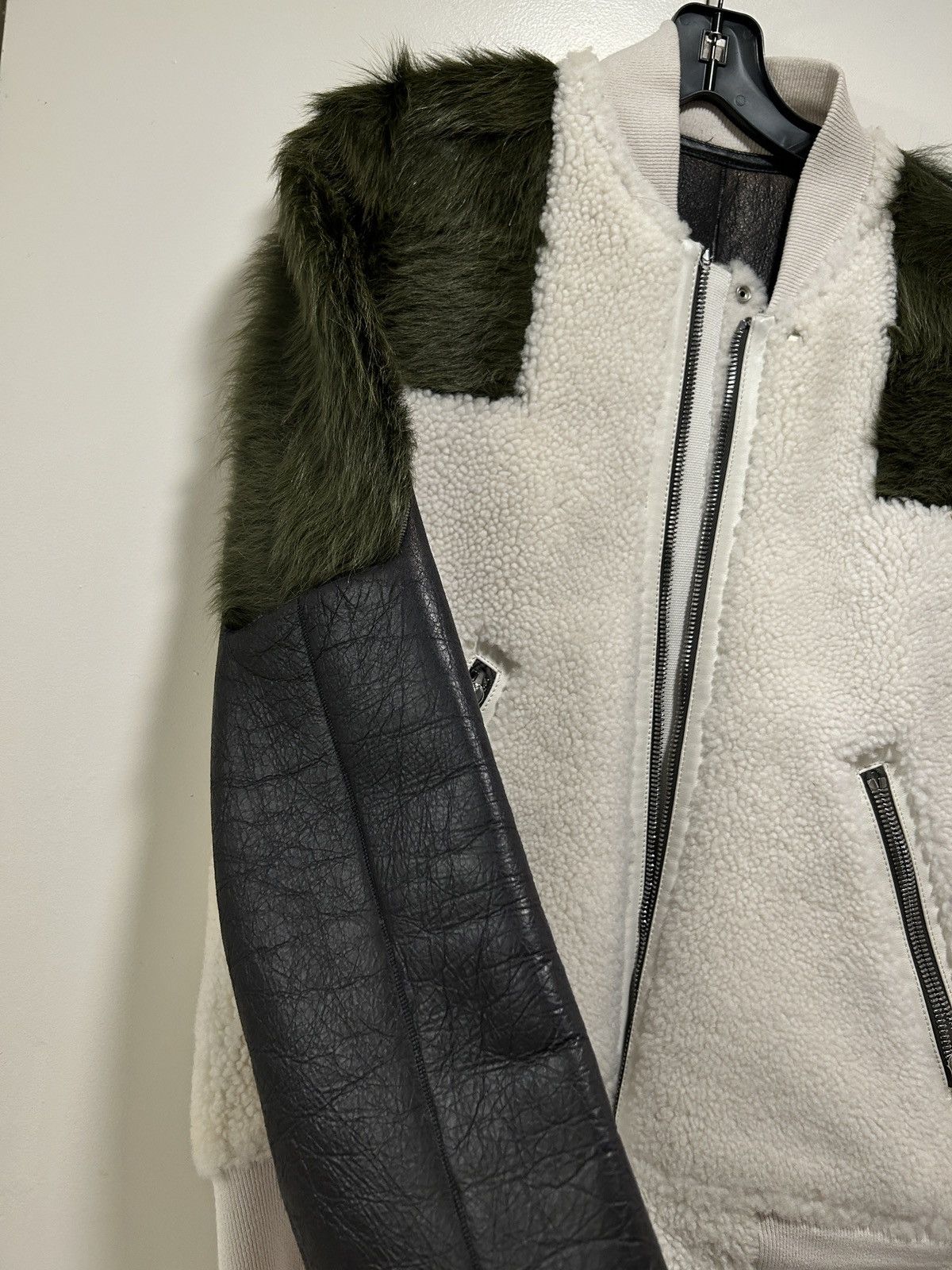 Rick Owens Rick Owens leather zip bomber jacket Size US M / EU 48-50 / 2 - 6 Thumbnail