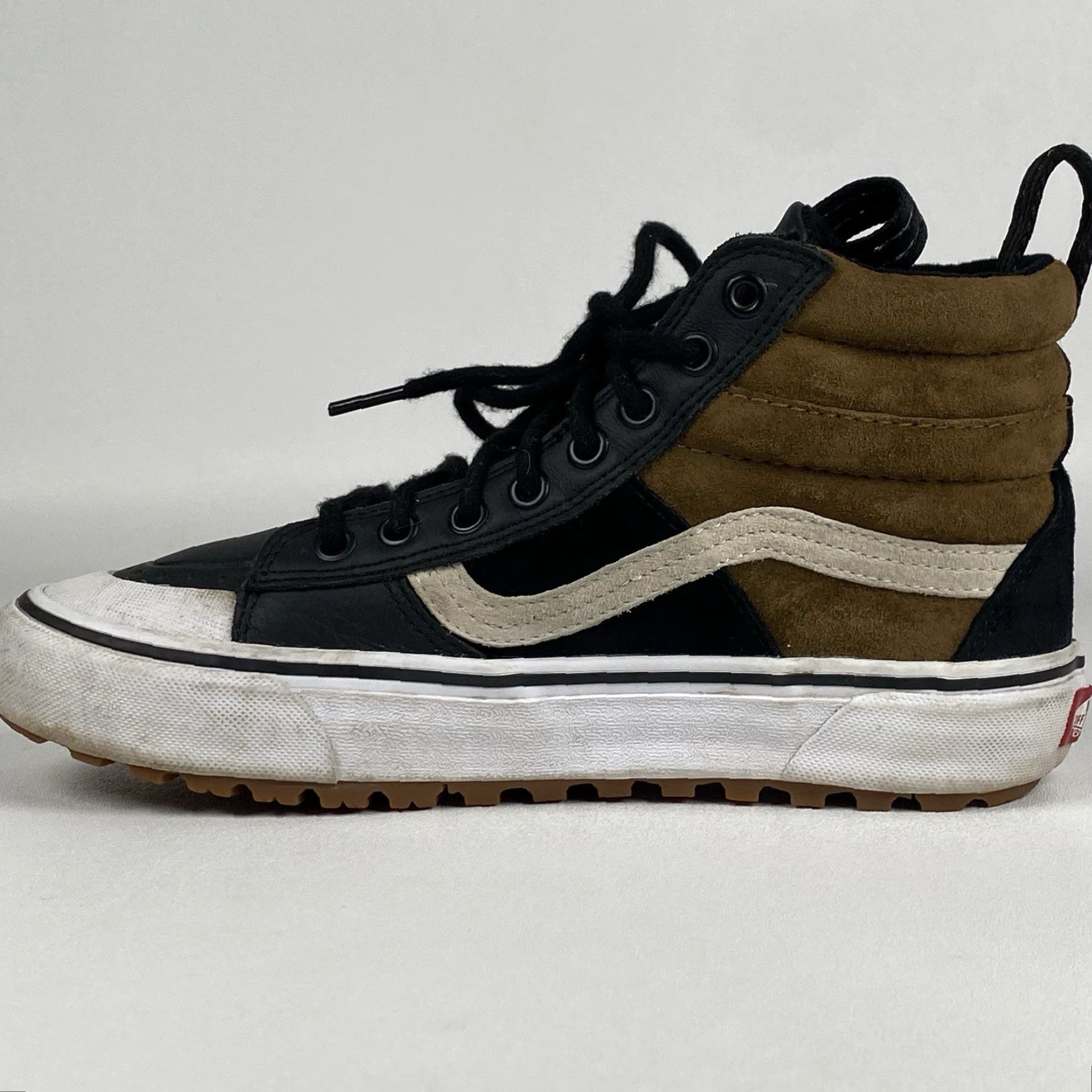 Vans Vans Sk8- Waterproof MTE High Brown Black Size 7 Mens Sneaker Size US 7 / EU 40 - 4 Thumbnail